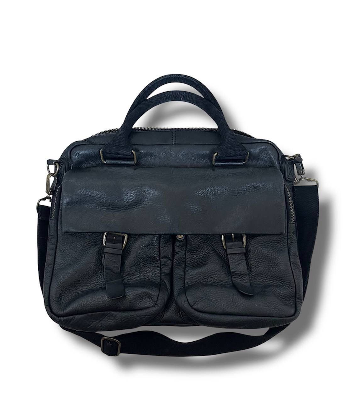 Ted Baker 100% Genuine Leather Satchel Crossbody Work Bag