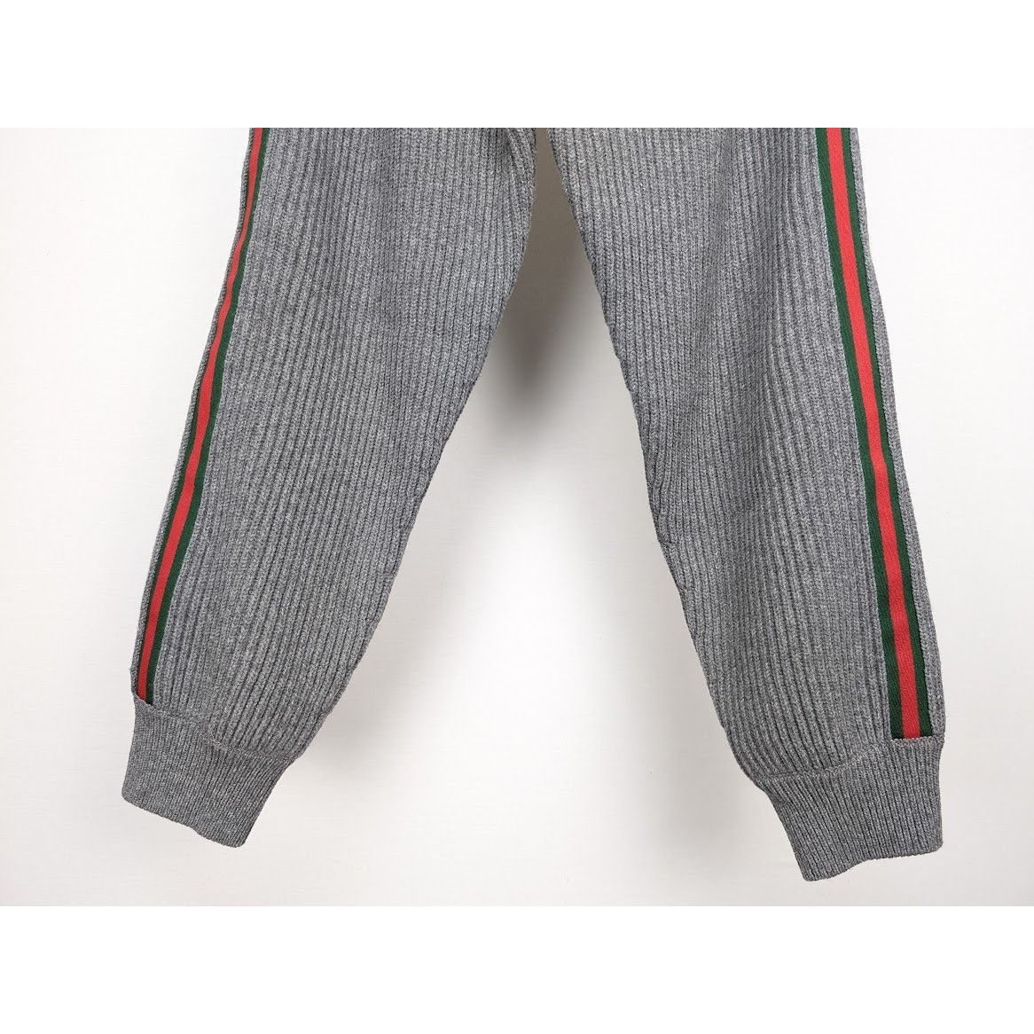 Gucci o1rshd1 Cashmere / Wool Trouser Pant in Grey Melange Size US 38 / EU 54 - 13 Thumbnail