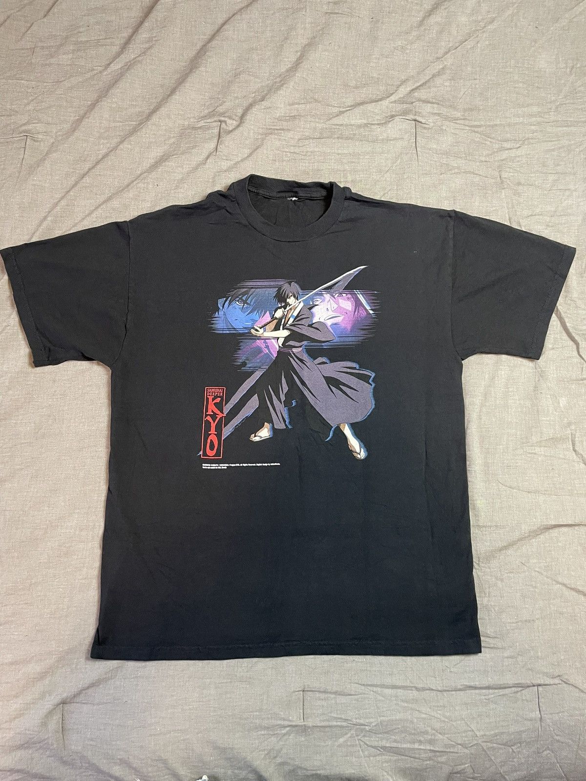 Vintage Samurai Deeper Vintage Anime Shirt XL Black Graphic Y2K Kyo Size US XL / EU 56 / 4 - 1 Thumbnail