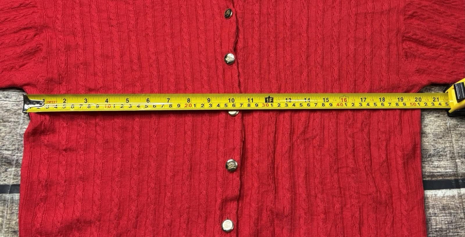Burberry VTG Burberry Cardigan Sweater Women 38 M Merino Wool England Size M / US 6-8 / IT 42-44 - 10 Thumbnail