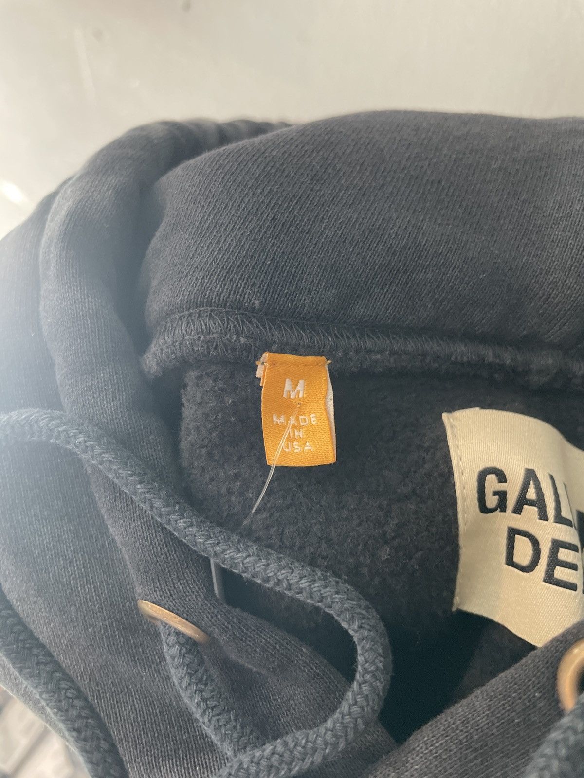 Gallery Dept. Gallery Dept. Sun Faded Black Hooded Sweatshirt M Size US M / EU 48-50 / 2 - 5 Thumbnail