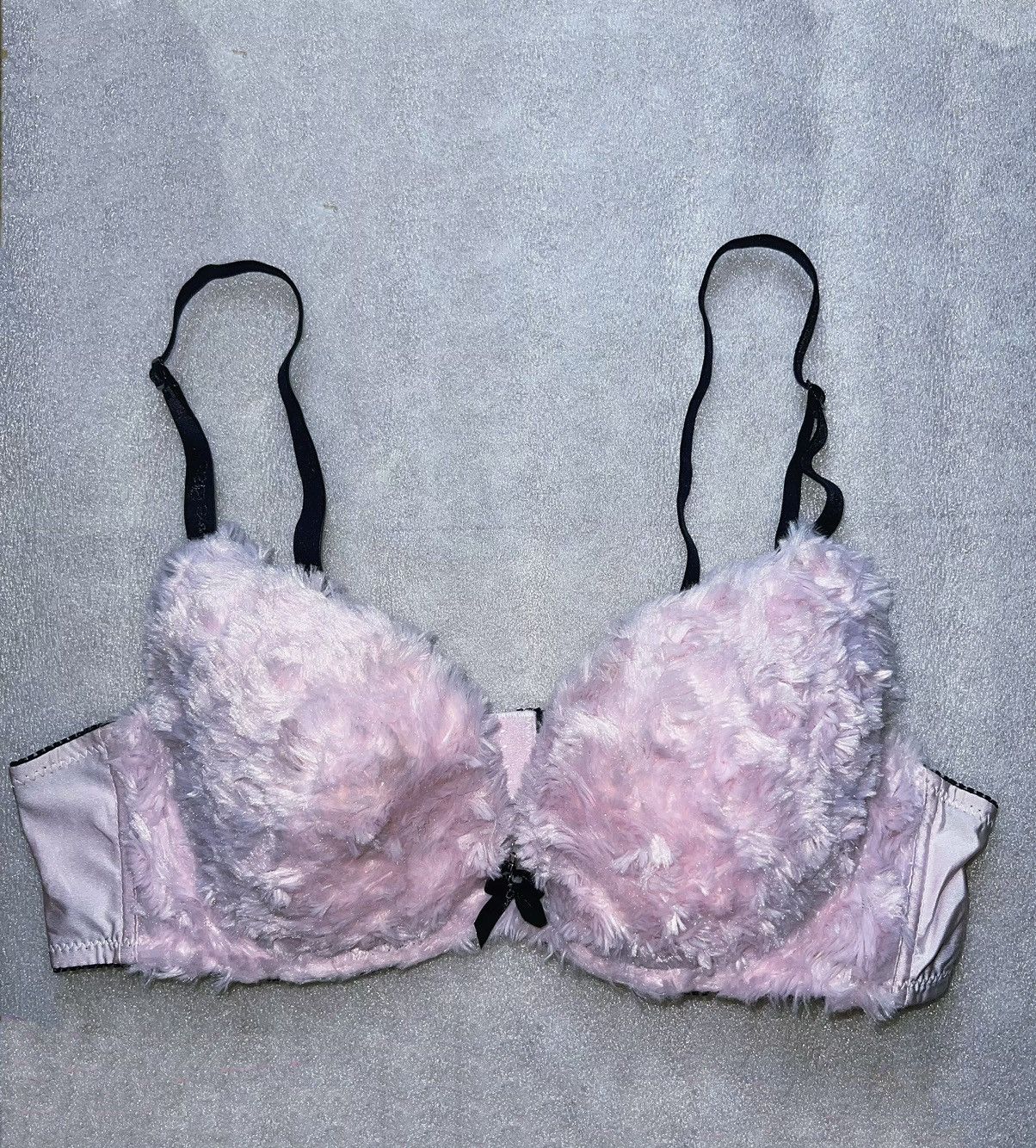 Japanese Brand Vintage cotton candy fur bra 💗🎀 Size ONE SIZE - 2 Thumbnail