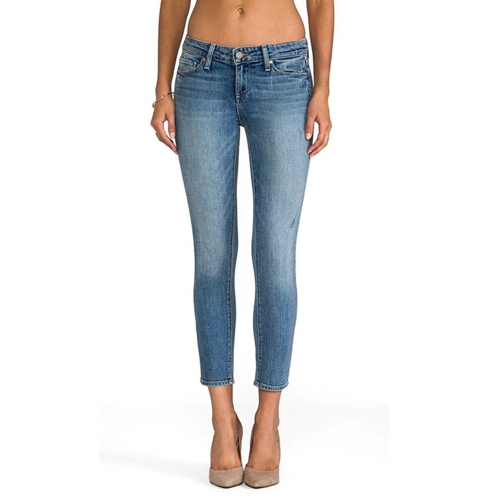Paige Paige Kylie Cropped Jeans In Drew Size 26 Size 26" / US 2 / IT 38 - 1 Thumbnail