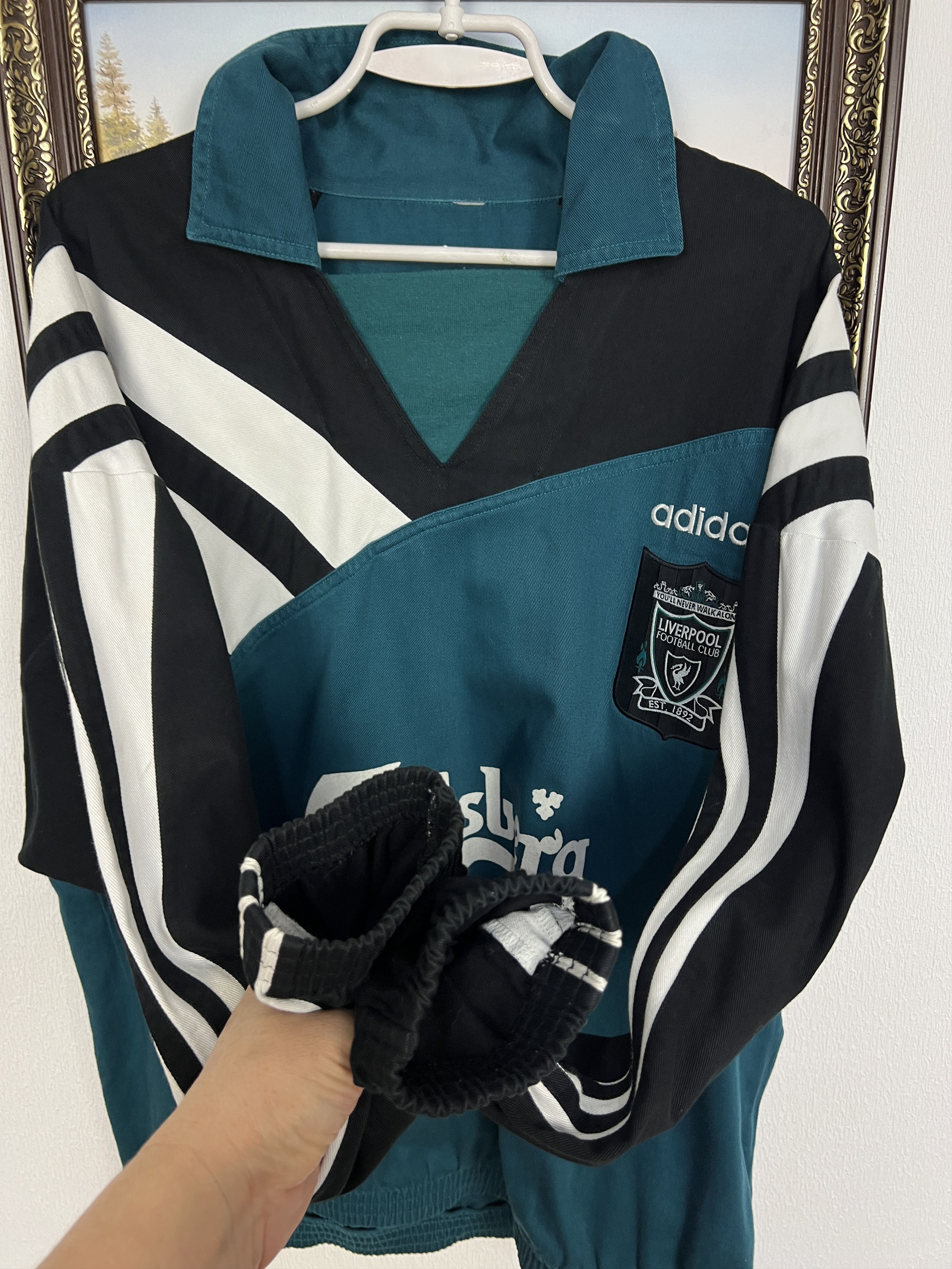 Adidas Vintage 90's Liverpool Football Jacket Soccer Track Top Rare Size US M / EU 48-50 / 2 - 5 Thumbnail
