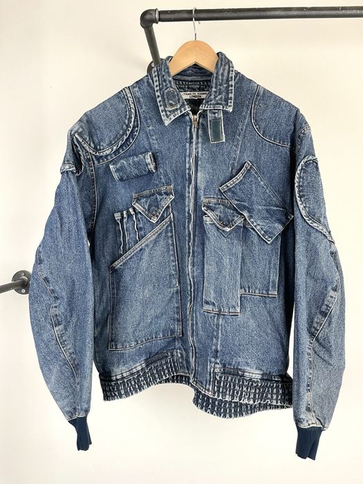 Katharine Hamnett London 1986 Katharine Hamnett denim cargo bomber