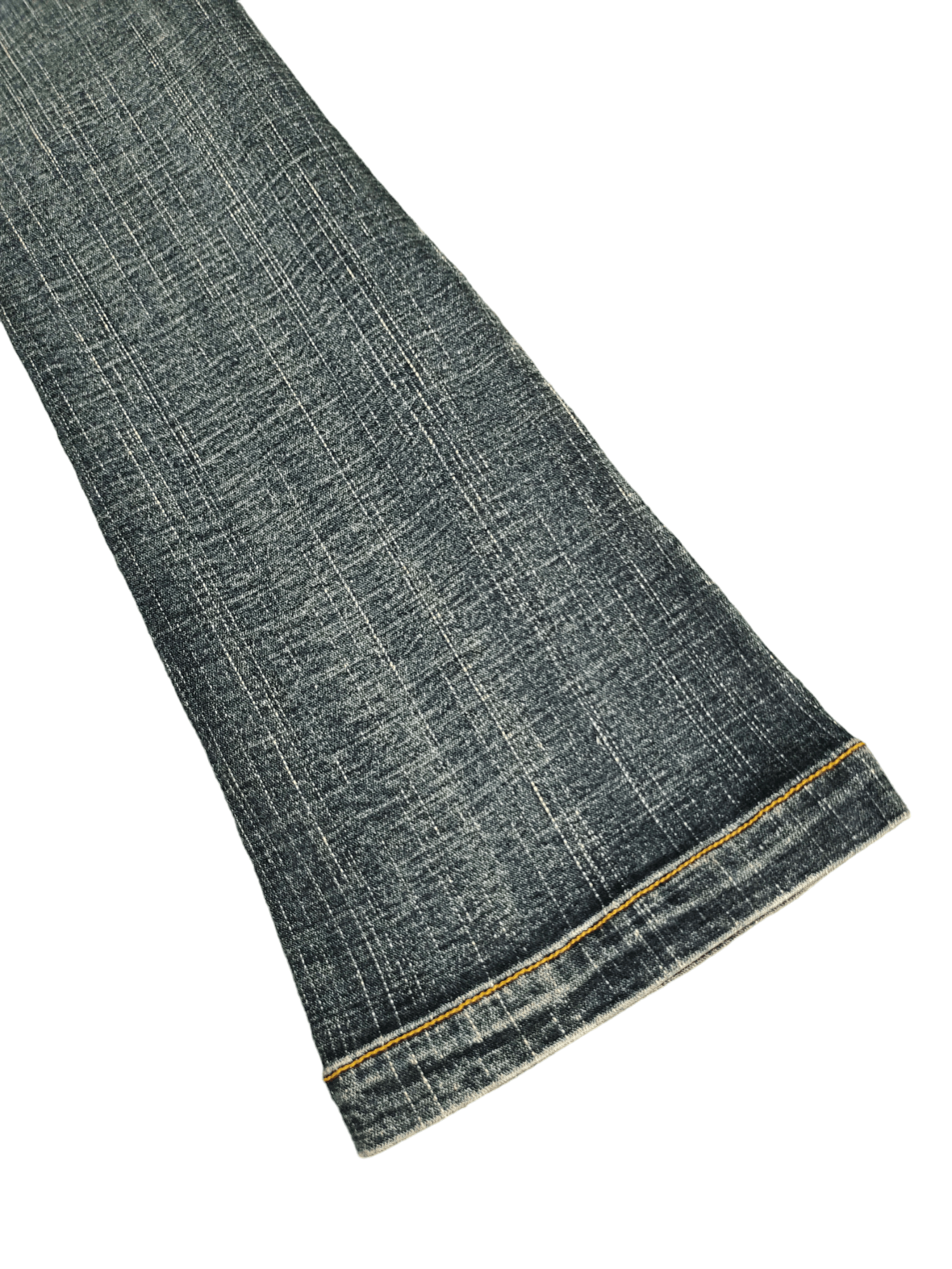 If Six Was Nine Flare Jeans Bcbg Distress Faded Low Rise Boot Cut Y2k Size US 27 - 8 Thumbnail