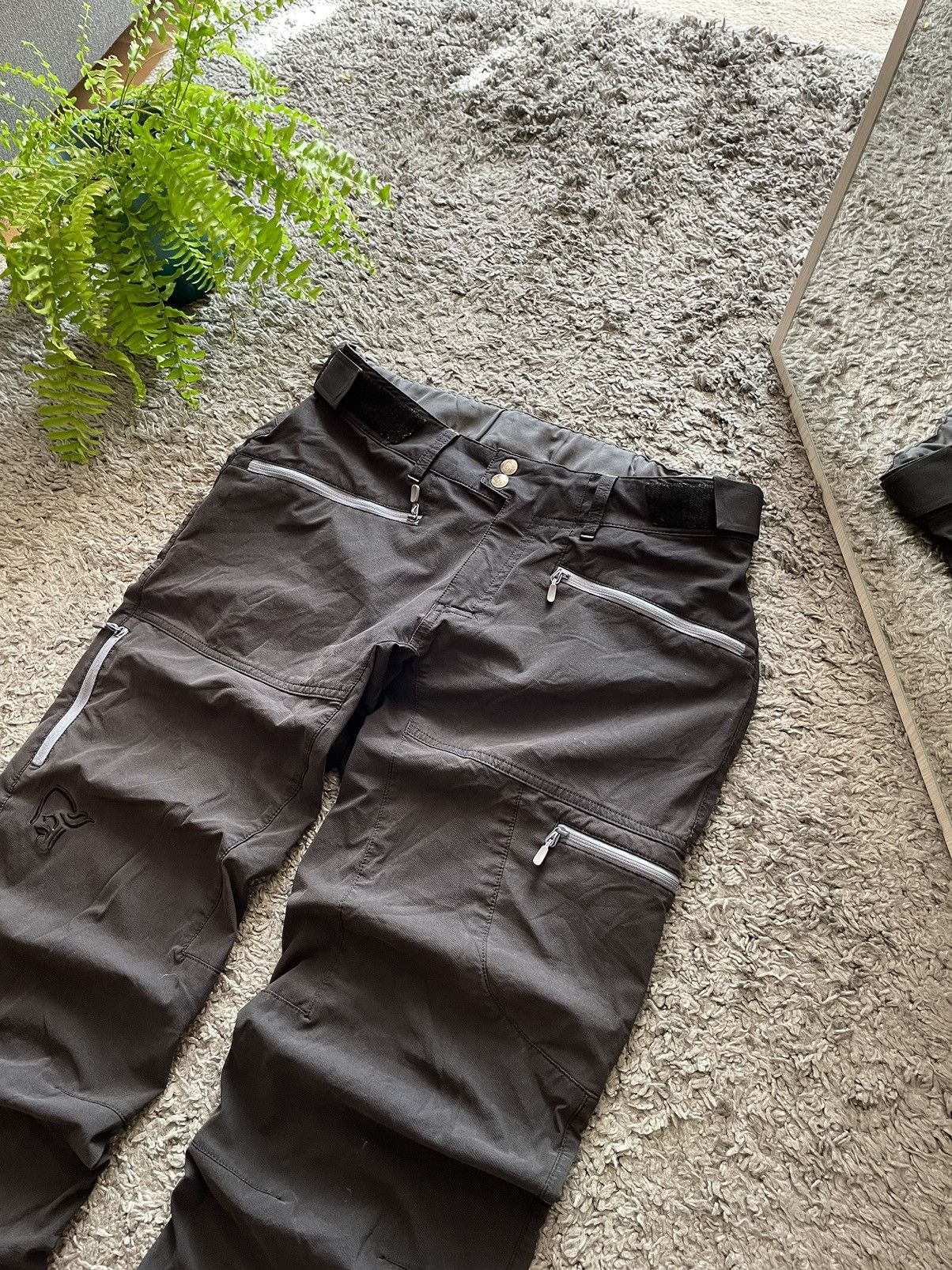 Norrona Pants Gorpcore Outdoor Streetwear Logo Rare