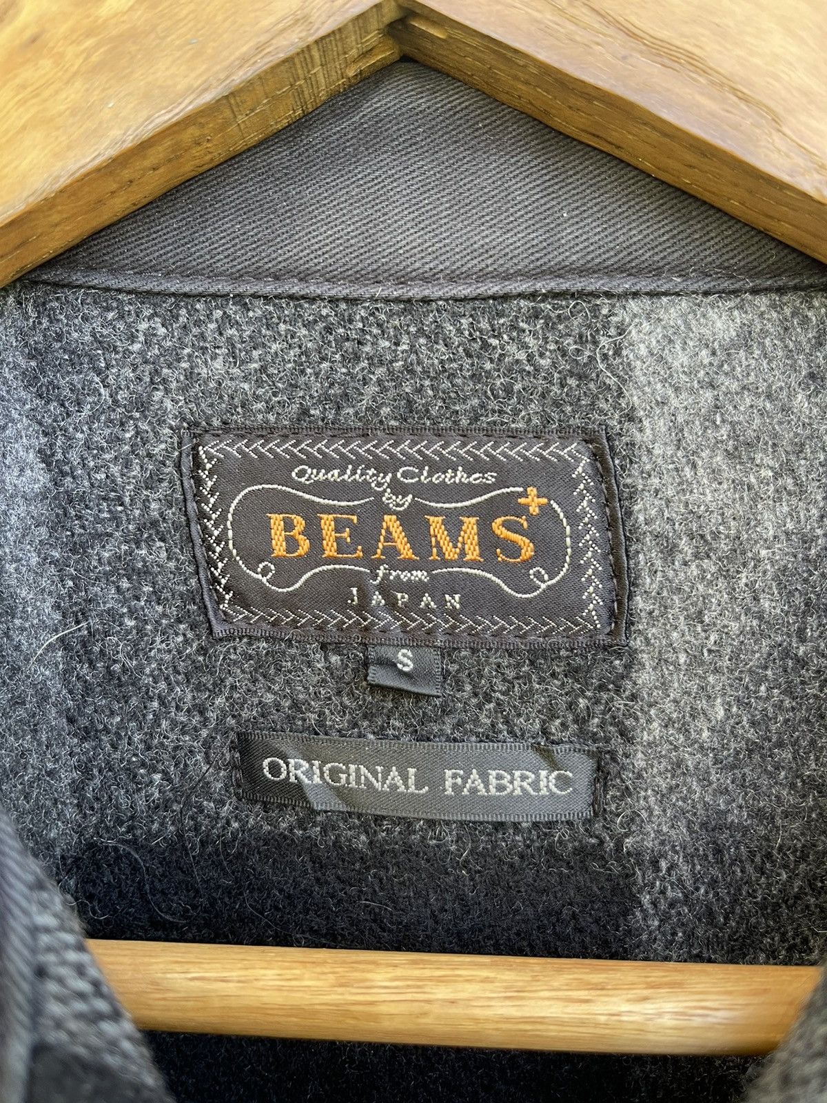 Beams Plus BEAMS Japan Wool Blend Check Shirt Jacket (S) Size US S / EU 44-46 / 1 - 17 Thumbnail