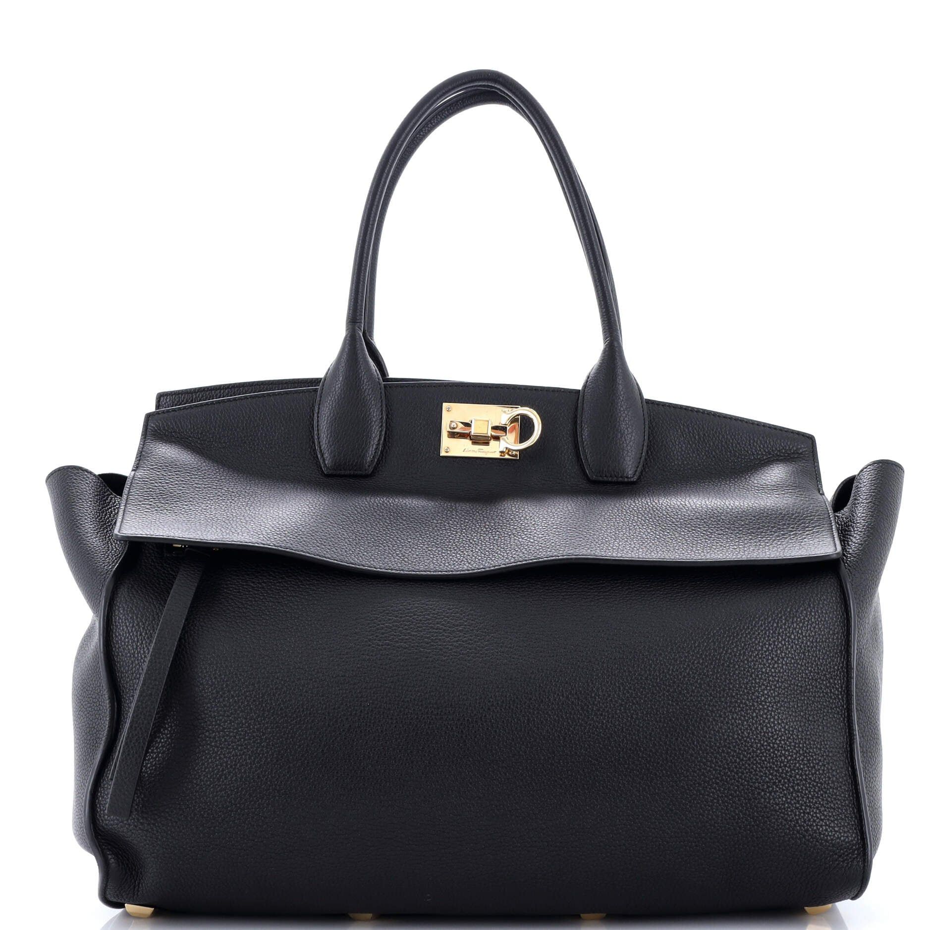Salvatore Ferragamo Studio Soft Satchel Size ONE SIZE - 1 Thumbnail