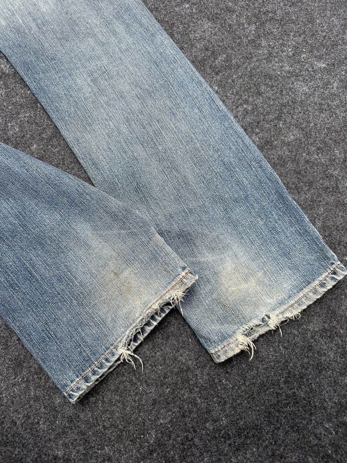 Edwin × If Six Was Nine × Vintage Vintage Edwin 505zxx Selvedge Distressed Denim D68 Size US 30 / EU 46 - 12 Thumbnail
