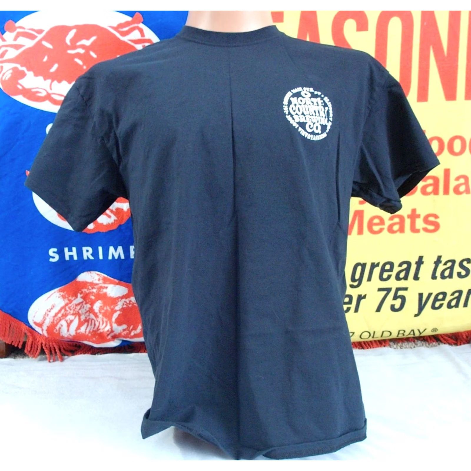 Gildan North Country Brewing Shirt Mens XL THE EMBALMER Beer Barleywine SLIPPERY ROCK t Size US XL / EU 56 / 4 - 4 Thumbnail