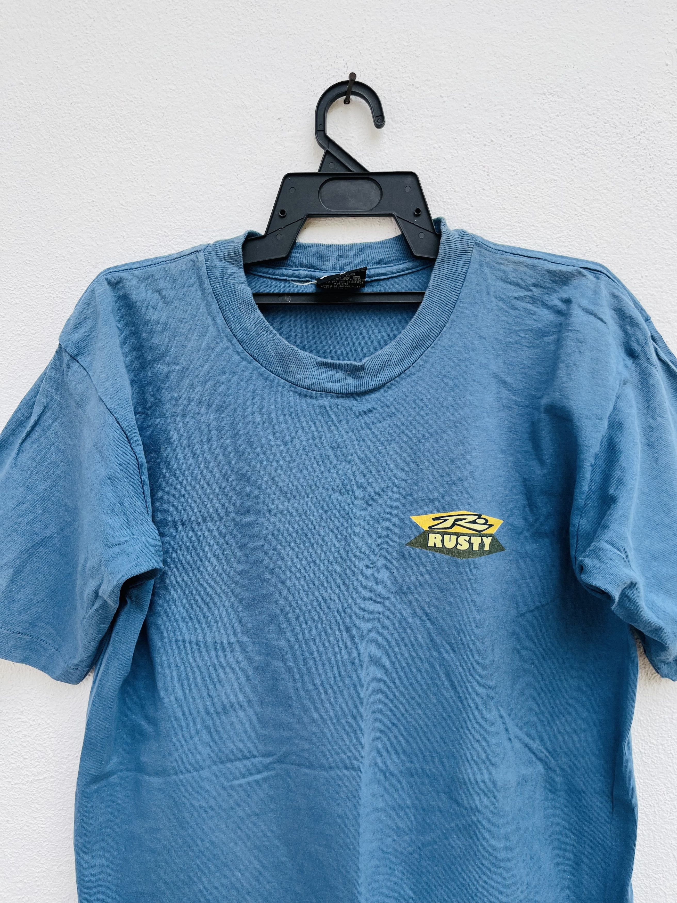Rusty × Vintage Vintage 90s Rusty Streetwear Fashion Style Shirt Size US M / EU 48-50 / 2 - 3 Thumbnail