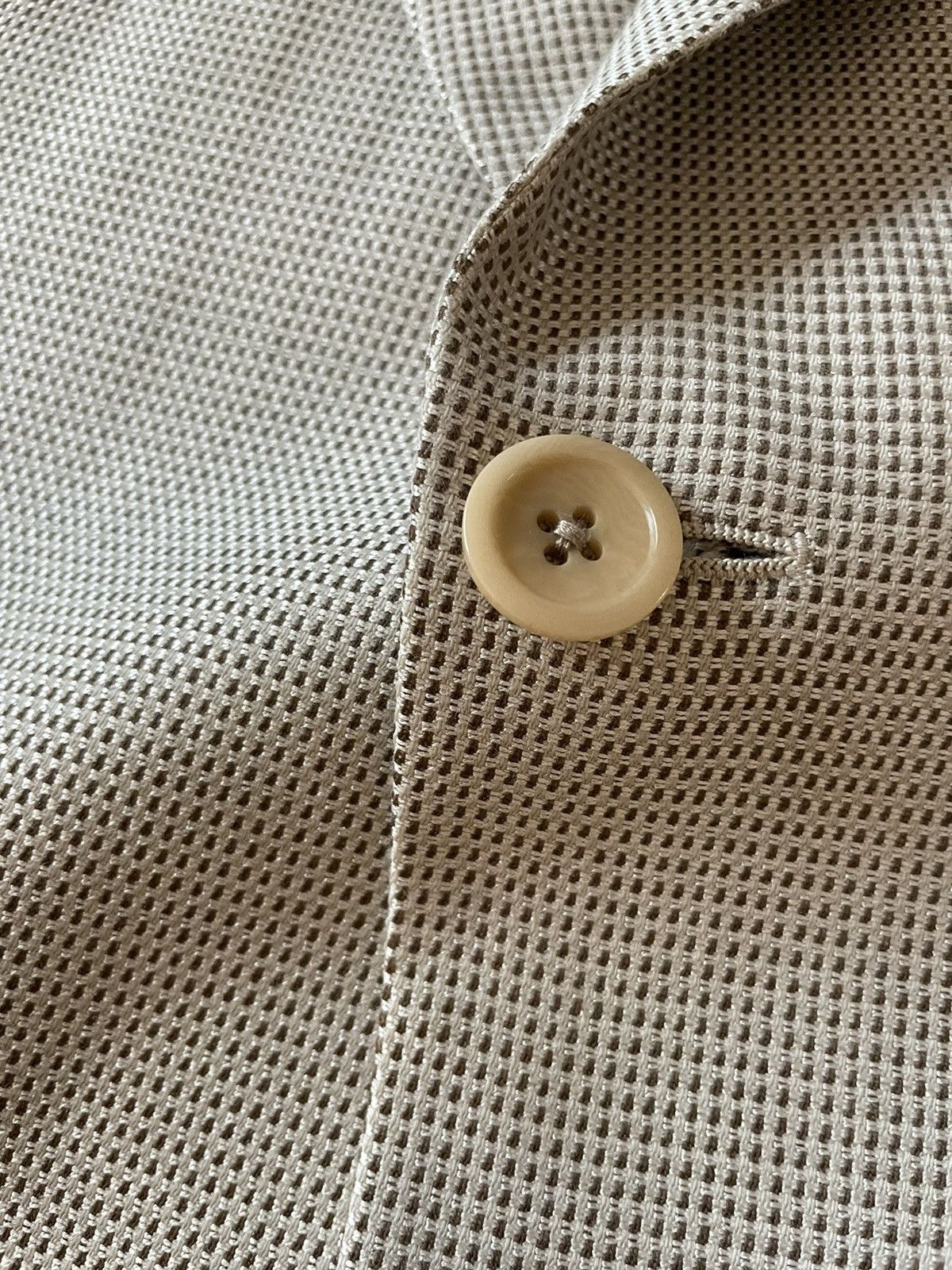 Armani Collezioni Nailhead Silk Blend Jacket Size 44R - 3 Thumbnail
