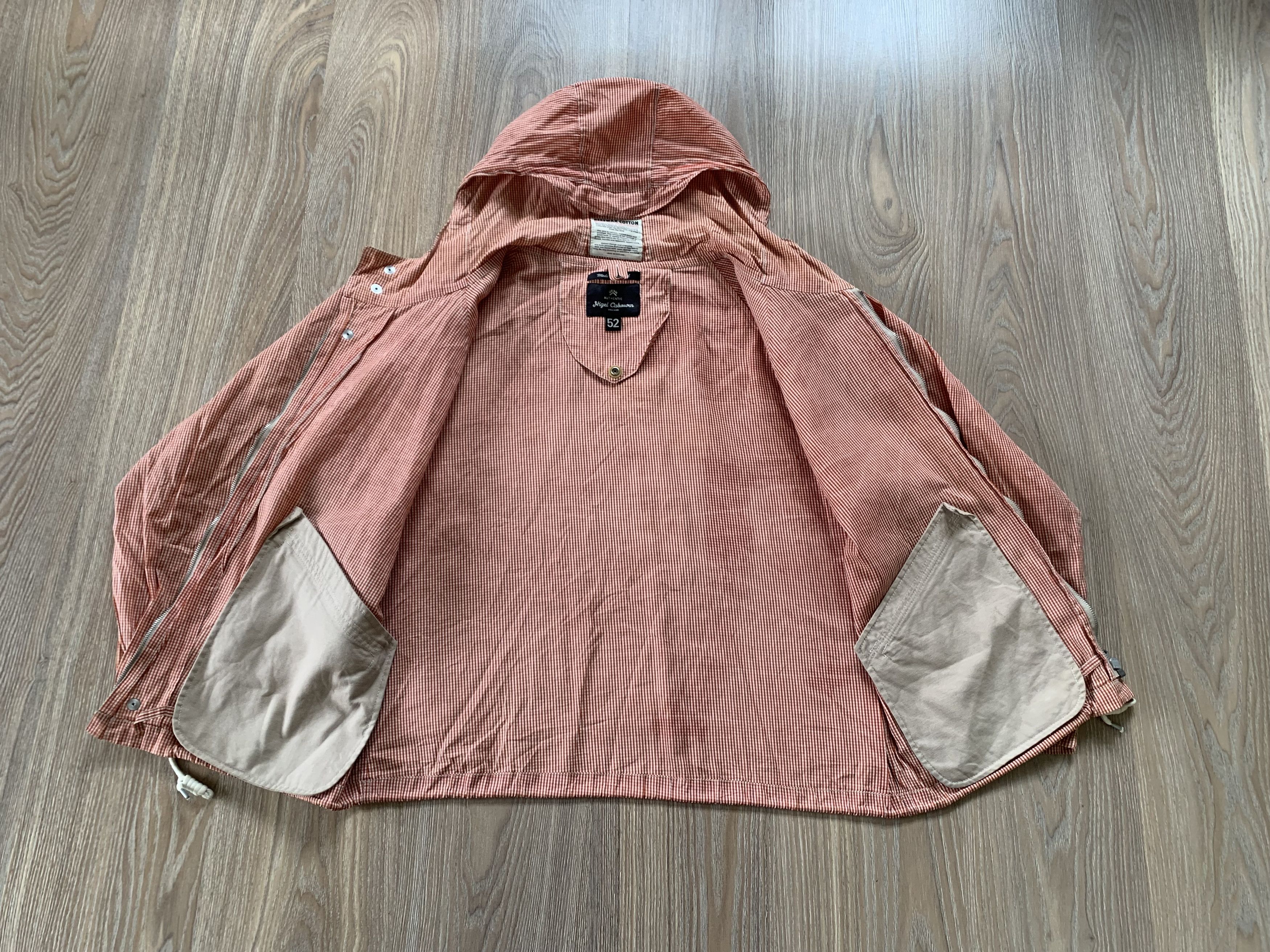 Nigel Cabourn Rare Nigel Cabourn Waxed Plaid Beeswax Aircraft Jacket Size US L / EU 52-54 / 3 - 5 Thumbnail