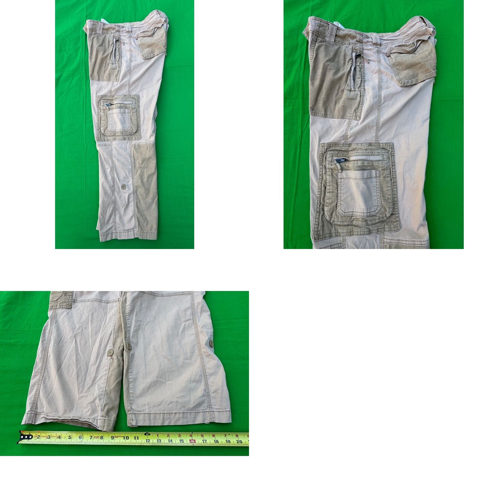 VINTAGE Abercrombie & Fitch Men's Brown Cargo Pants Size 32/14R Cargo Pants Mens Brown Size 32/14R