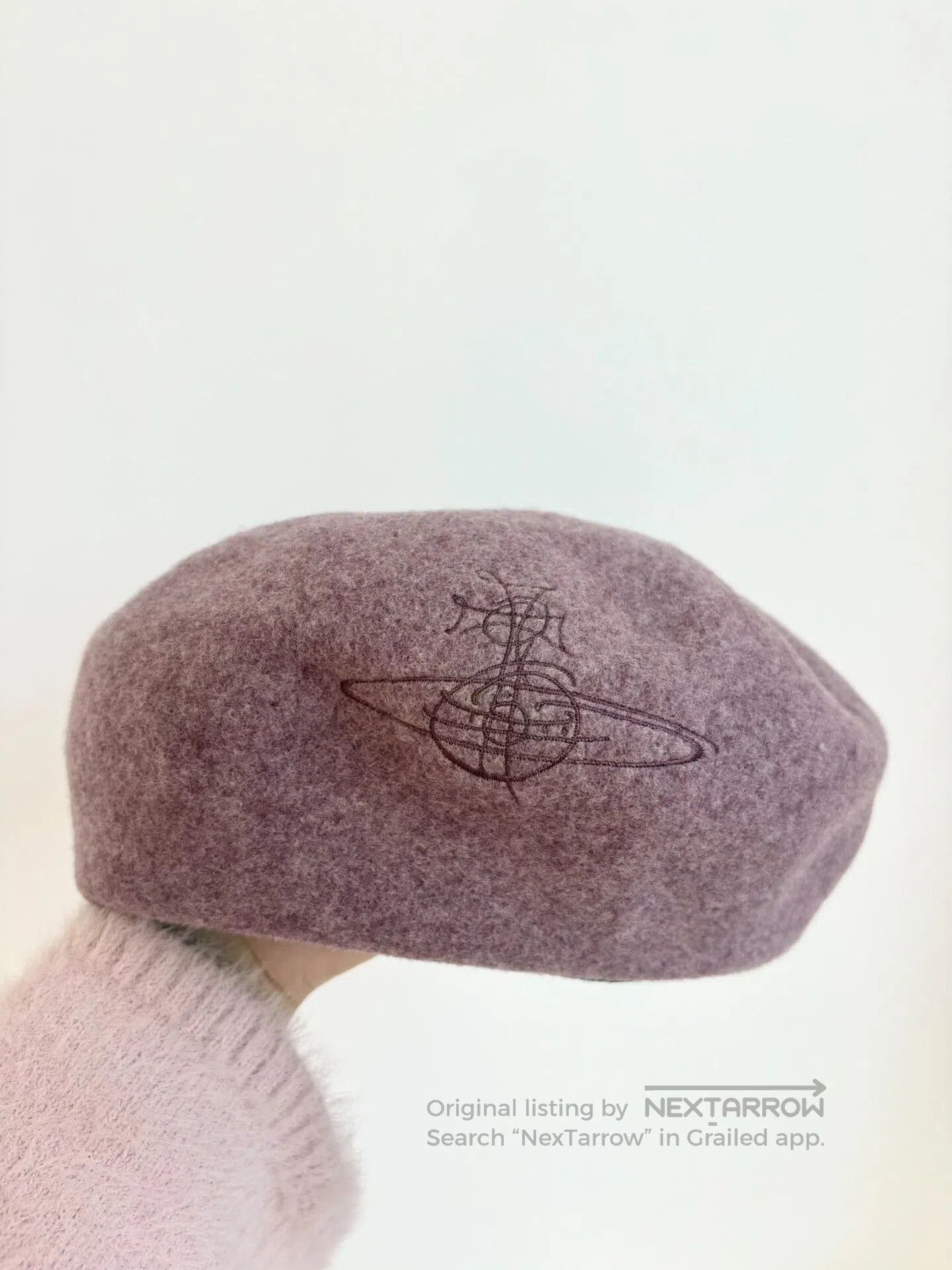 Vivienne Westwood Vivienne Westwood Pink Beret Hat. Size ONE SIZE - 6 Thumbnail