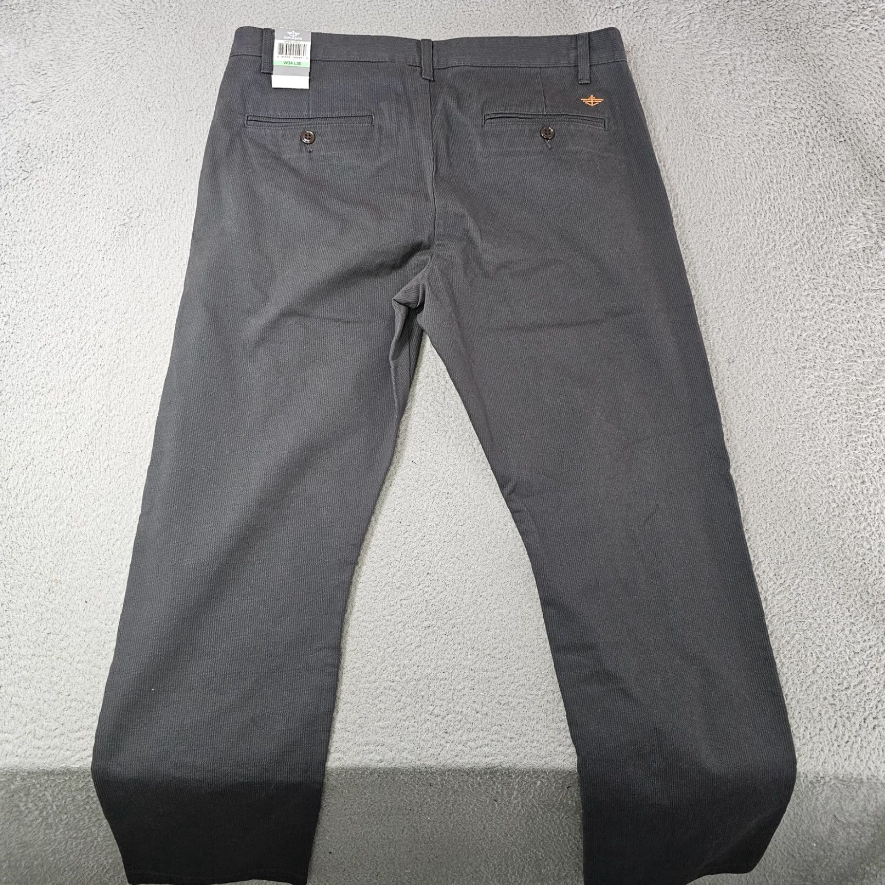 Dockers Dockers Pants Mens 34x30 Gray Pacific Modern Khaki Slim Tapered Casual Chino Size US 34 / EU 50 - 7 Thumbnail