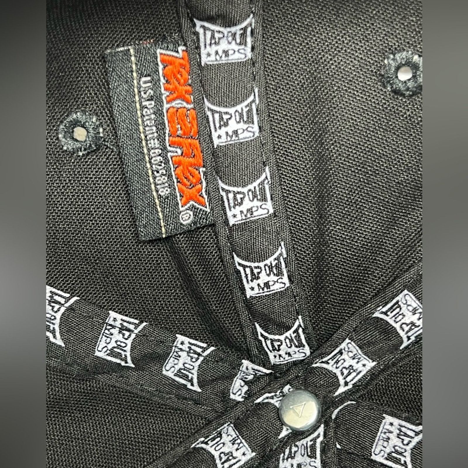 Tapout Tapout MPS Hat Mens Size S/M Flex Fit Tek-Flex Y2K MMA Cap Size ONE SIZE - 6 Thumbnail