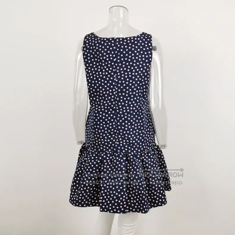 Valentino Valentino Polka dot crew neck sleeveless dress Size M / US 6-8 / IT 42-44 - 2 Thumbnail