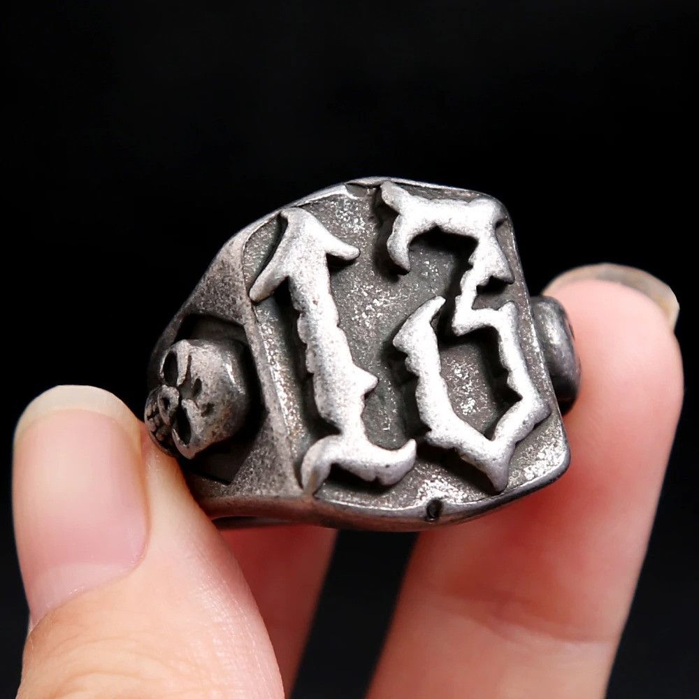 Vintage Vintage Lucky Number Ring Size ONE SIZE - 1 Thumbnail