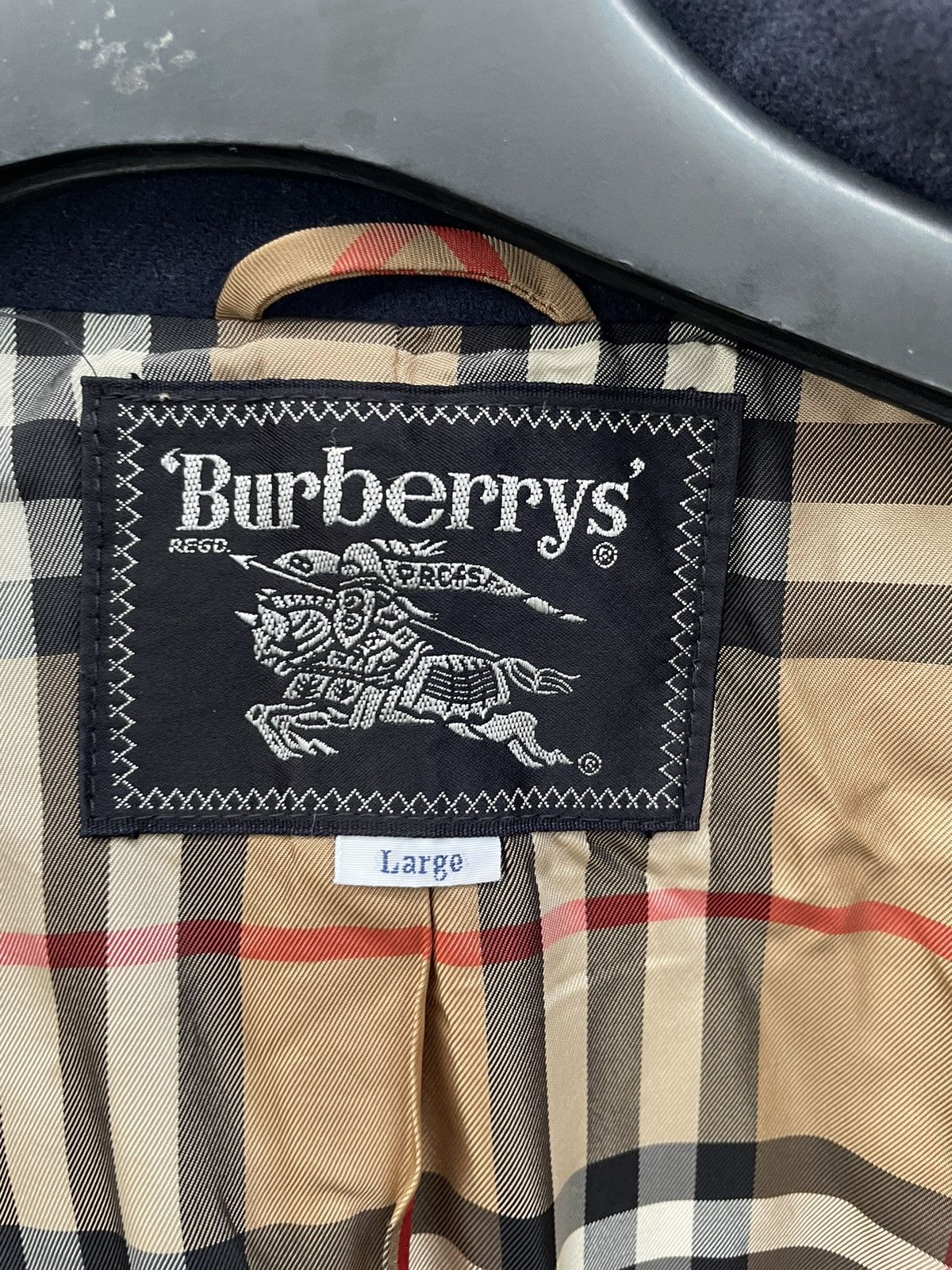 Burberry Prorsum Made In England Burberry Nova Check Wool Capes Size US L / EU 52-54 / 3 - 13 Thumbnail