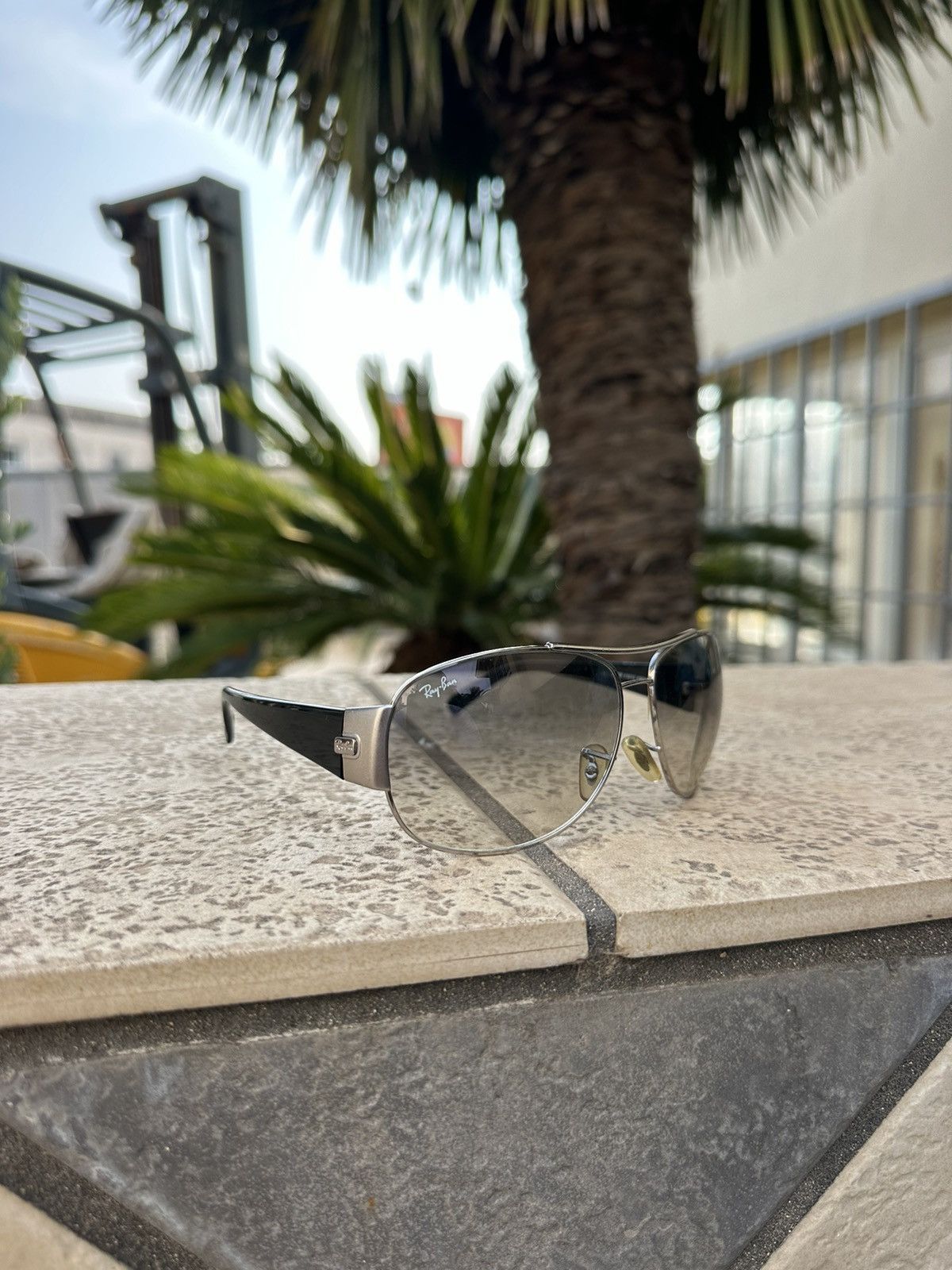 RayBan RayBan Sunglasses Silver RB 3358 Size ONE SIZE - 1 Thumbnail