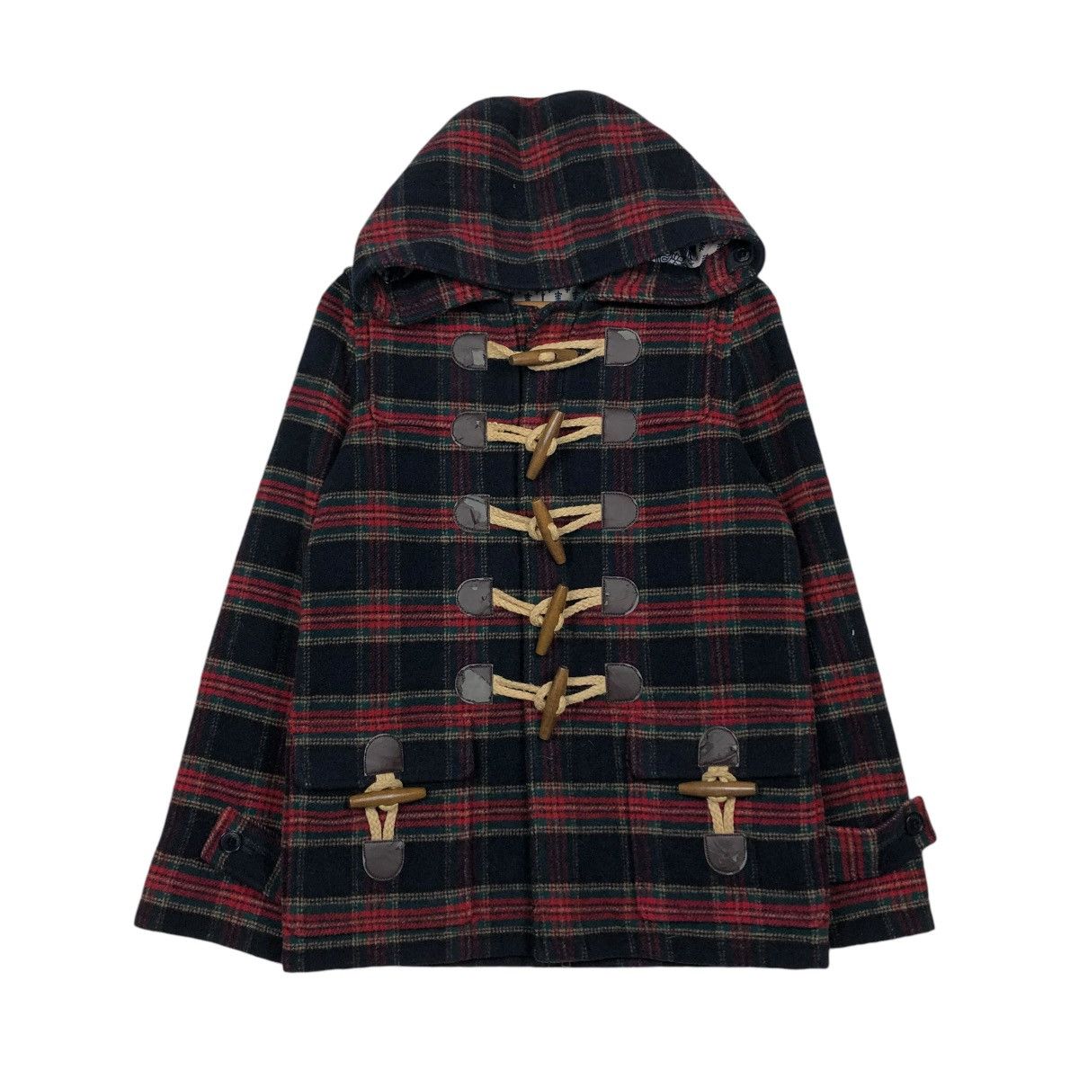 Issey Miyake VINTAGE WOOL BIKER JACKET NE-NET ISSEY MIYAKE TARTAN DESIGN Size US M / EU 48-50 / 2 - 3 Thumbnail