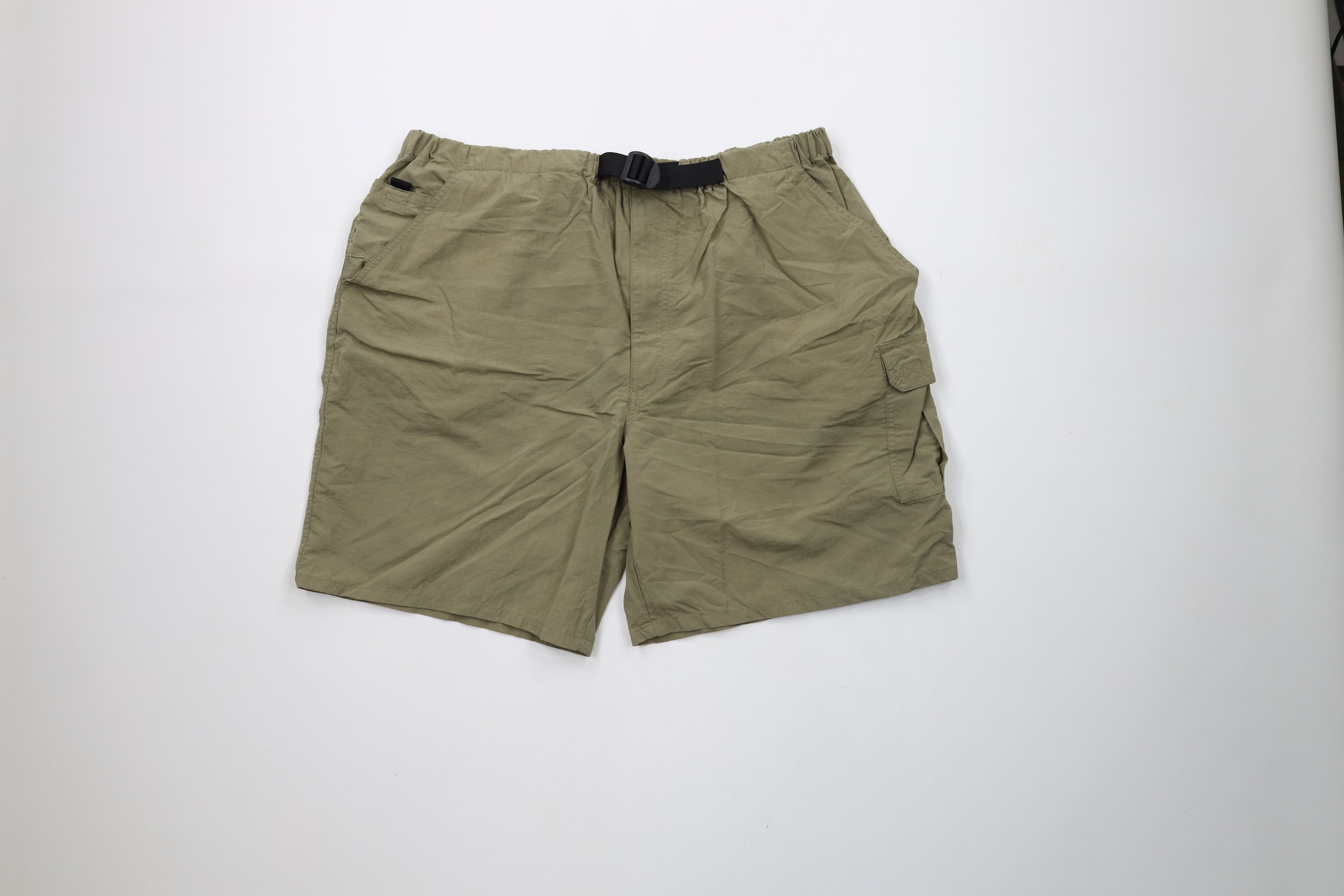 Vintage Vintage 90s Streetwear Above Knee Cargo Shorts Baggies Size US 34 / EU 50 - 1 Thumbnail