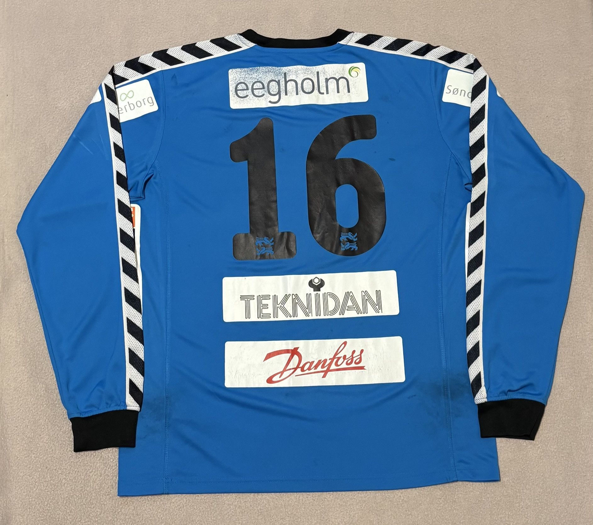Hummel Sonderjyske #16 Hummel Handball Goalkeeper Shirt Size XL Size US XL / EU 56 / 4 - 15 Thumbnail
