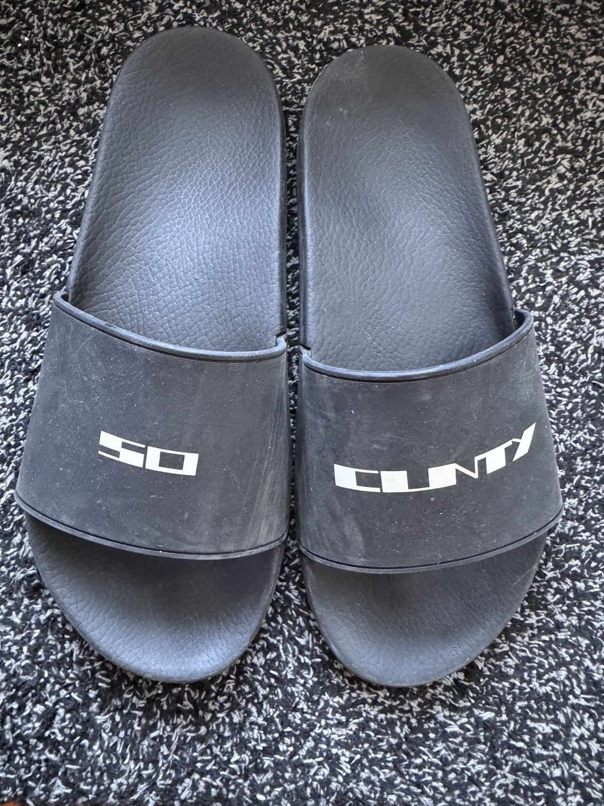 Rick Owens Rick Owens pool slide IT42 Size US 9 / EU 42 - 1 Thumbnail
