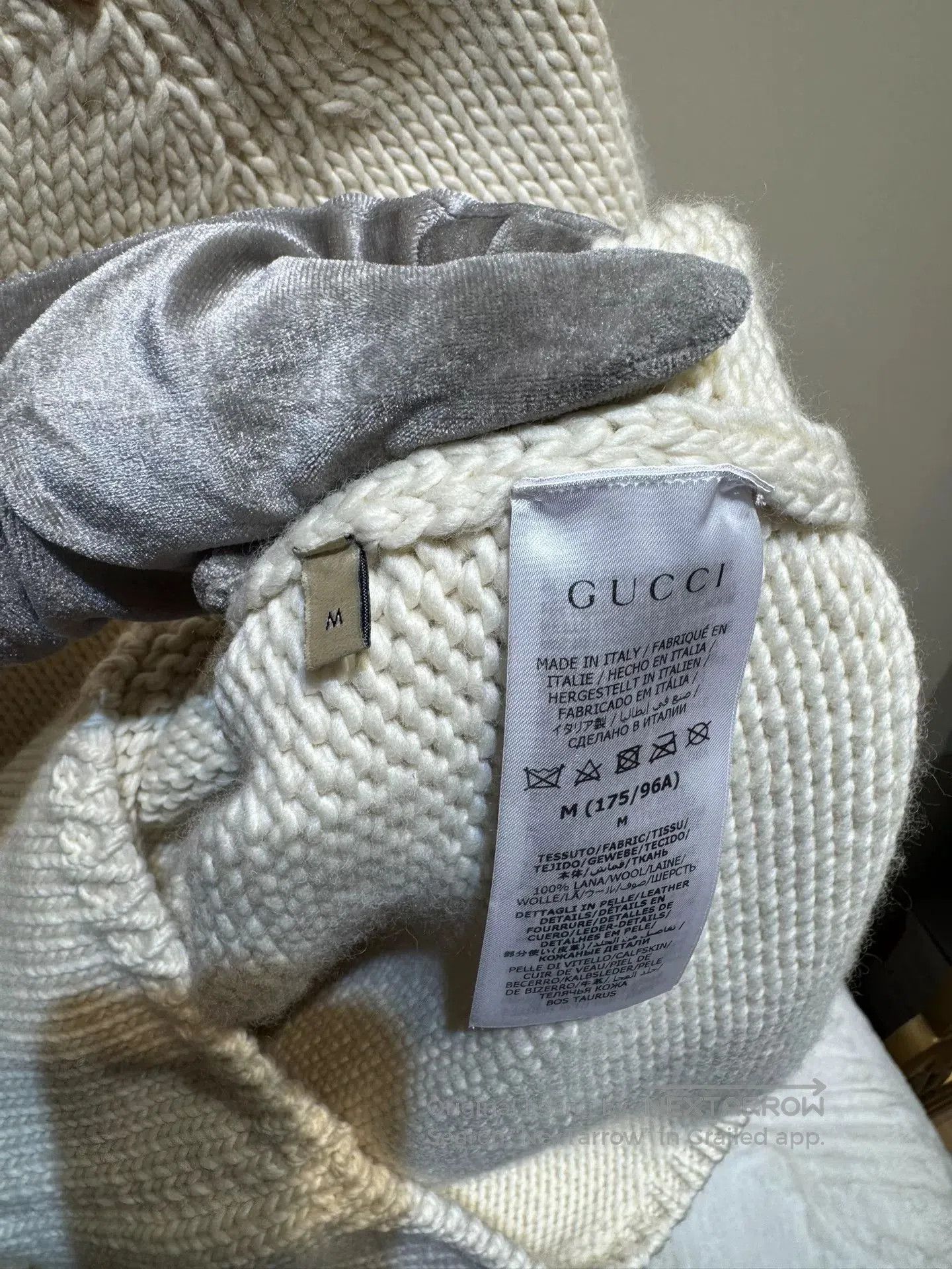 Other Gucci Leather Strap Wool Pullover. Size US M / EU 48-50 / 2 - 3 Thumbnail