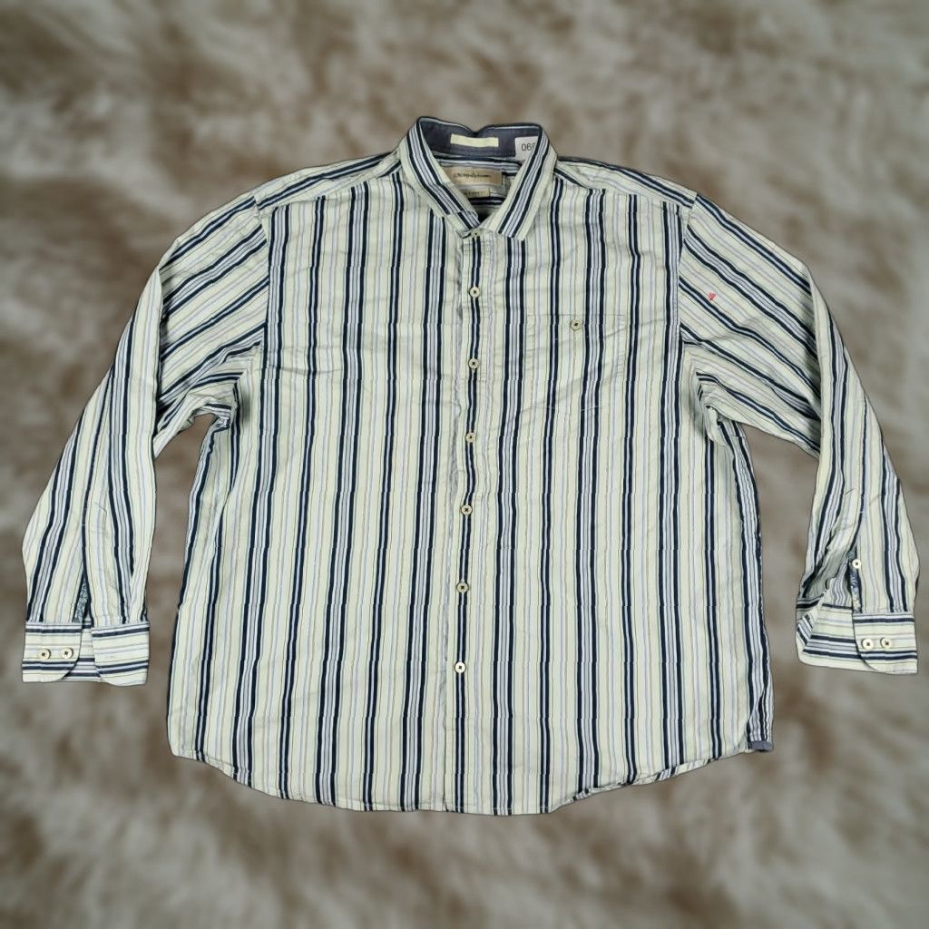 Tommy Bahama VINTAGE Tommy Bahama Shirt Mens 2XL Long Sleeve Cotton Blue Button Up Casual Formal Sportswear Size US XXL / EU 58 / 5 - 1 Thumbnail