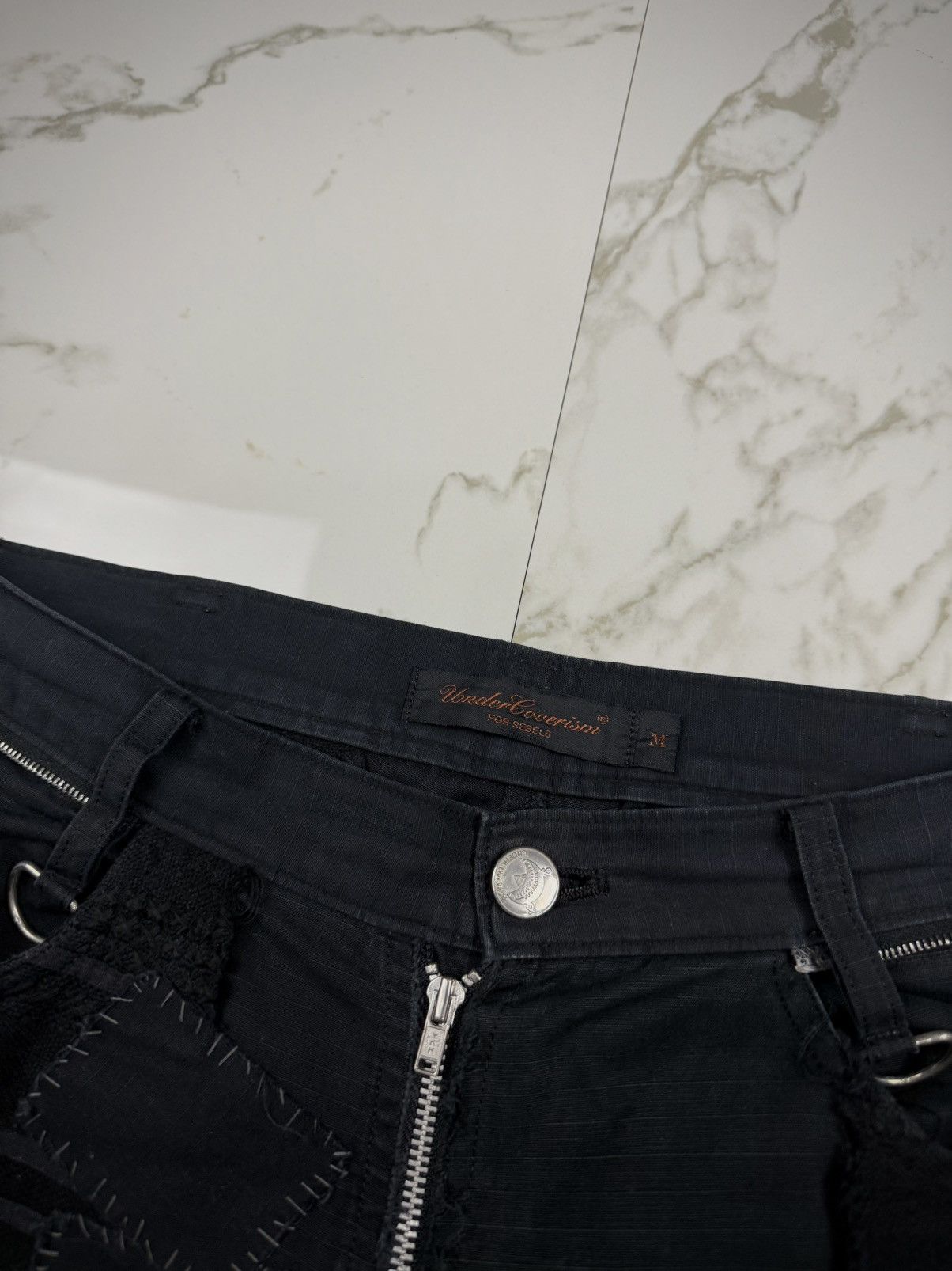 Undercover Undercover SS03 Scab Peace Not Compromise Pants Size US 28 / EU 44 - 5 Thumbnail