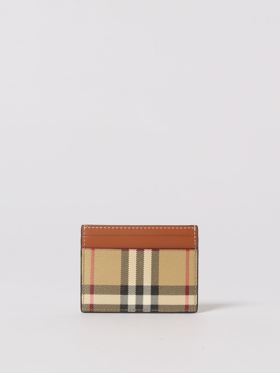 Burberry Burberry Wallet Woman Brown Size ONE SIZE - 1 Thumbnail