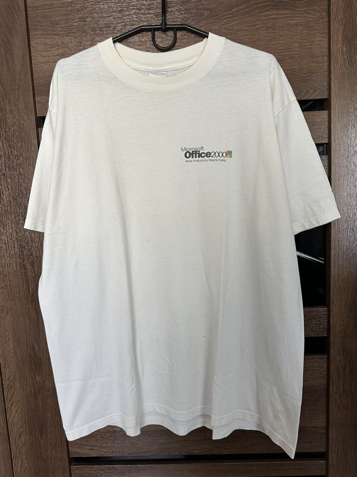 Microsoft 2000 Microsoft Office Vintage T-Shirt Tee Size US XL / EU 56 / 4 - 3 Thumbnail
