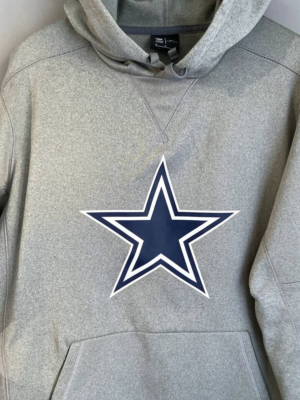 Nike Nike x NFL Dallas Cowboys Men's Therma Fit Gray Hoodie, Sz M Size US M / EU 48-50 / 2 - 6 Thumbnail