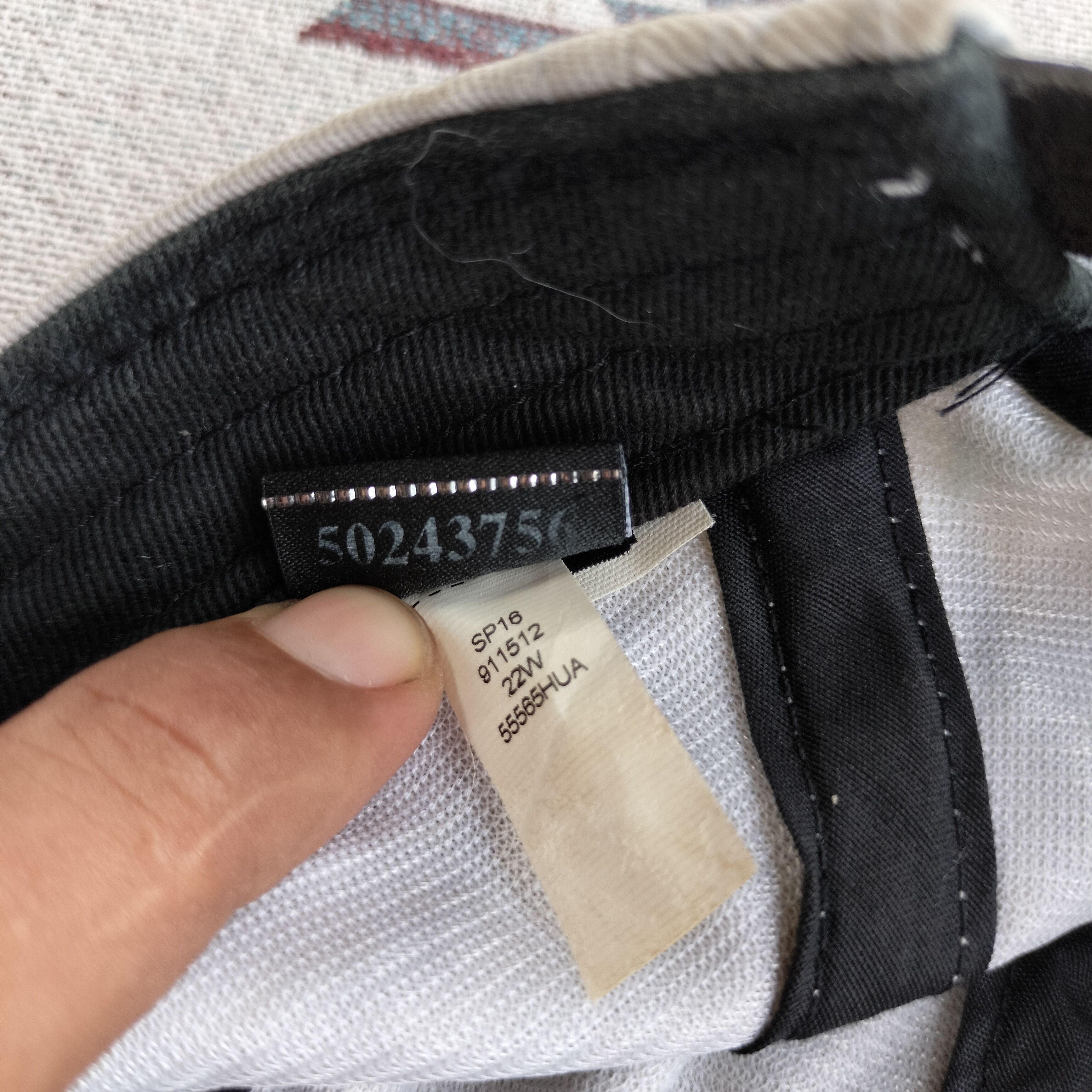 Oakley FW22 Oakley five panel camp cap leather strap Size ONE SIZE - 7 Thumbnail