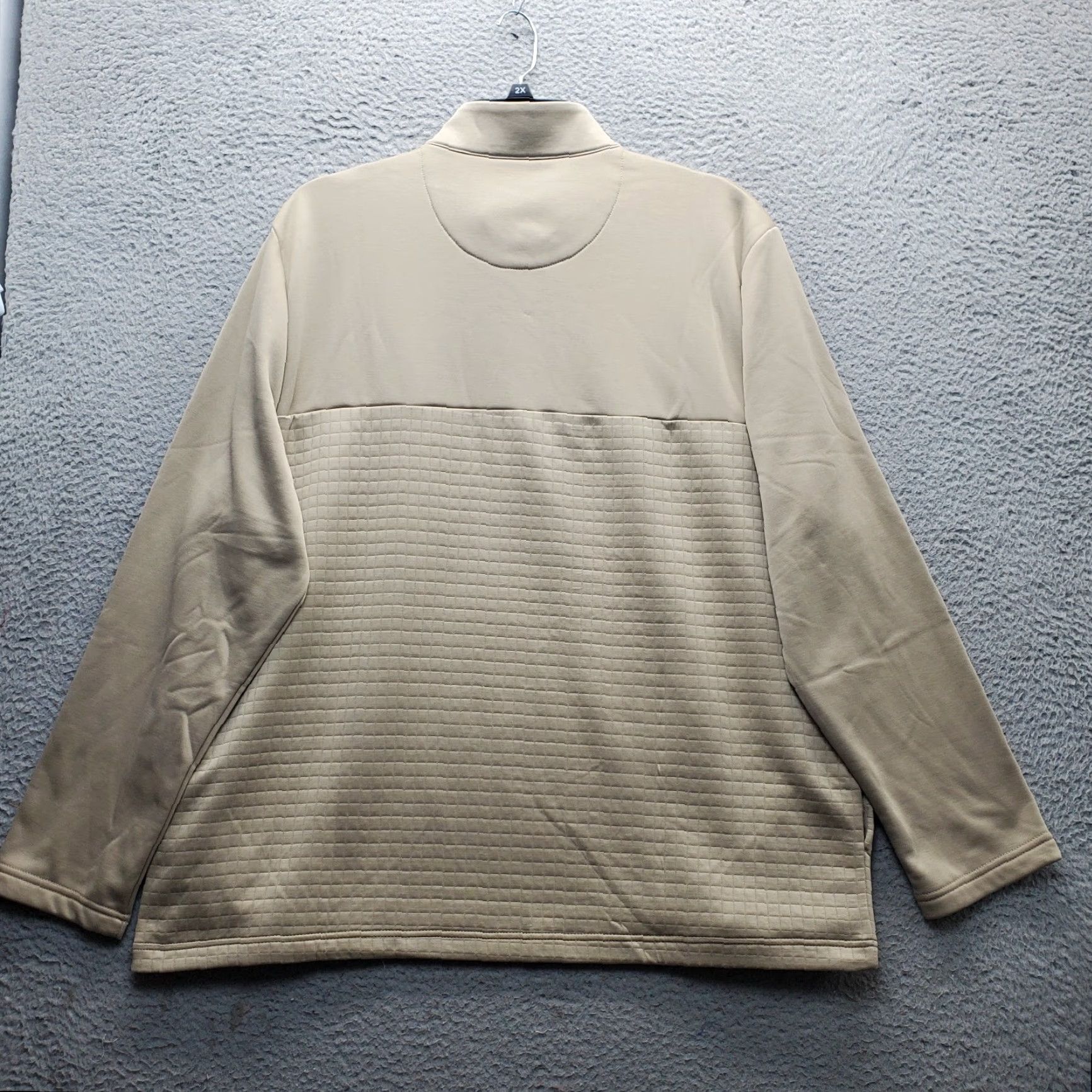 Callaway Callaway Mens Sweatshirt Long Sleeve 1/4 Zip BB Zipper Logo 100% Polyester Brown XXL Men's Sportswear Apparel Size US XXL / EU 58 / 5 - 2 Thumbnail