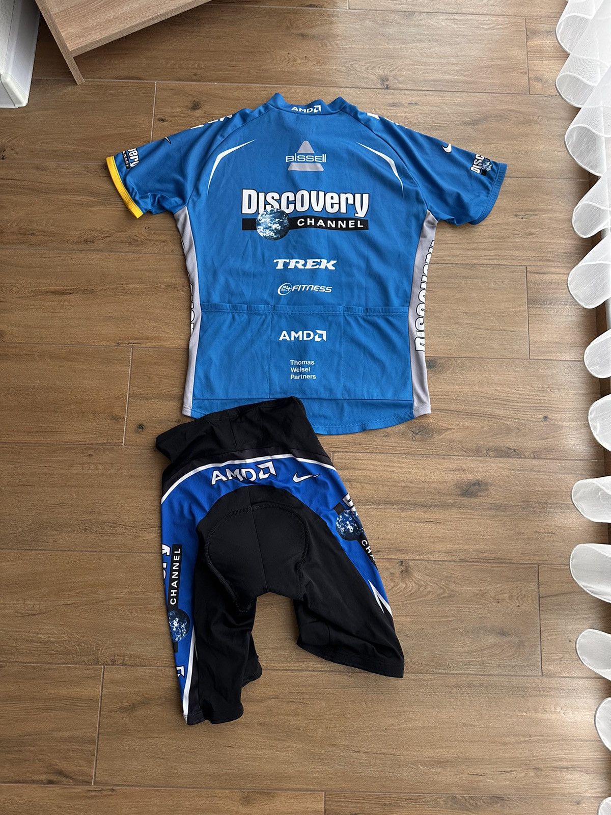 Bicycle × Nike × Vintage Vintage Nike Discovery AMD Trek Cycling Set Size US XL / EU 56 / 4 - 9 Thumbnail