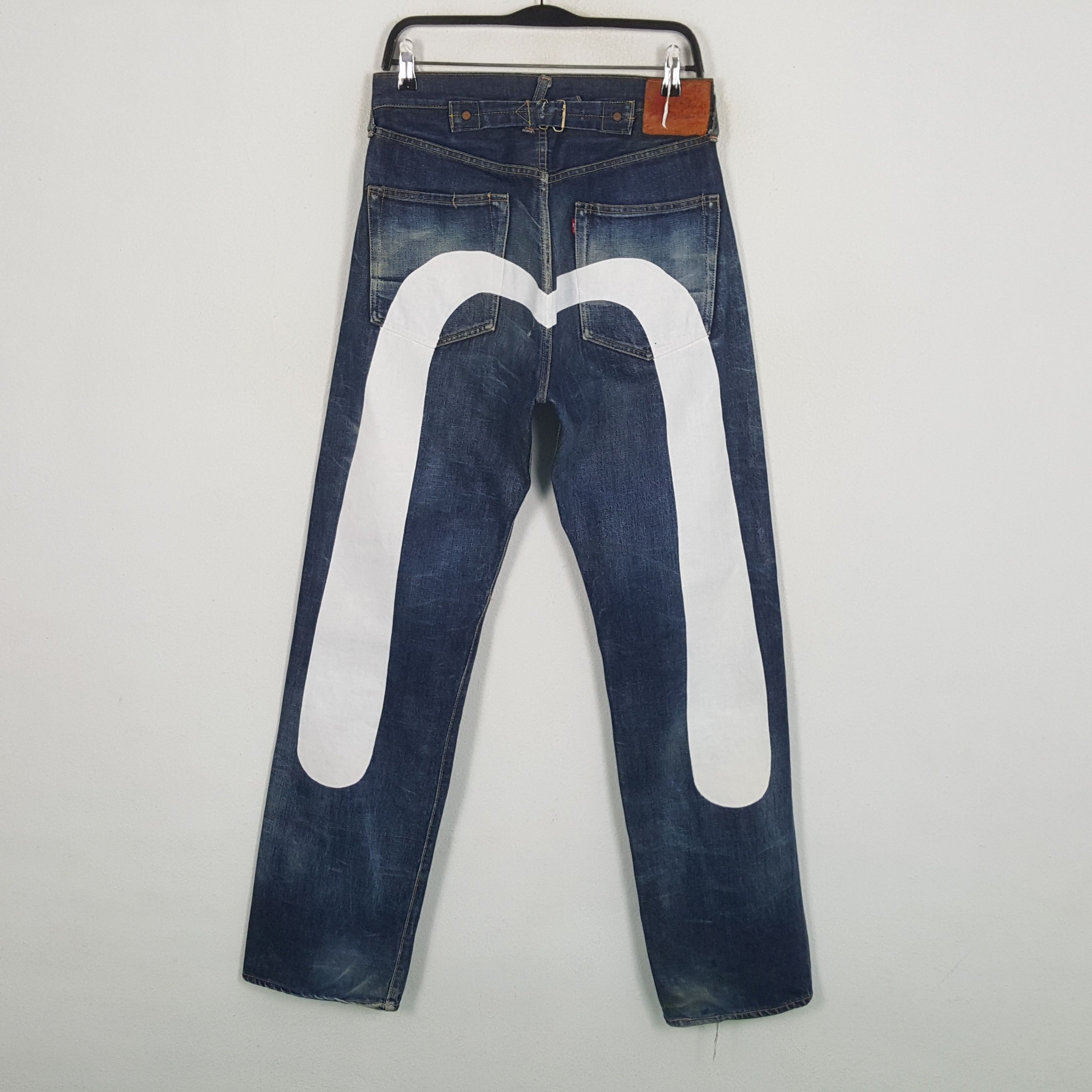 Evisu × Japanese Brand × Vintage EVIS Japanese Brand Streetwear Custom Daicock Style Jeans Size US 30 / EU 46 - 1 Thumbnail