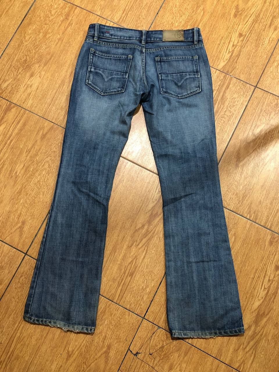 Diesel Diesel CARDIEL Jeans Dark Blue Regular Straight flared jeans Size 32" / US 10 / IT 46 - 8 Thumbnail