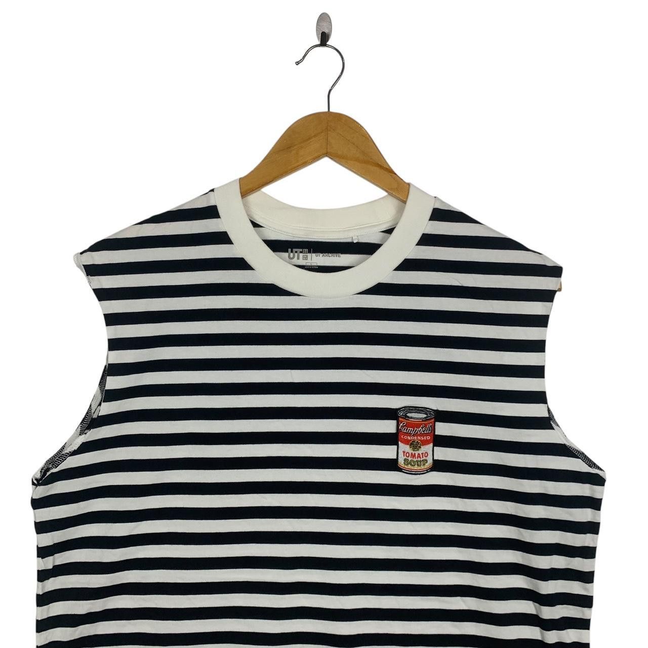 Uniqlo ANDY WARHOL CAMPBELL x UNIQLO Soup Tank Top Tee Shirt Top Size L / US 10 / IT 46 - 2 Thumbnail