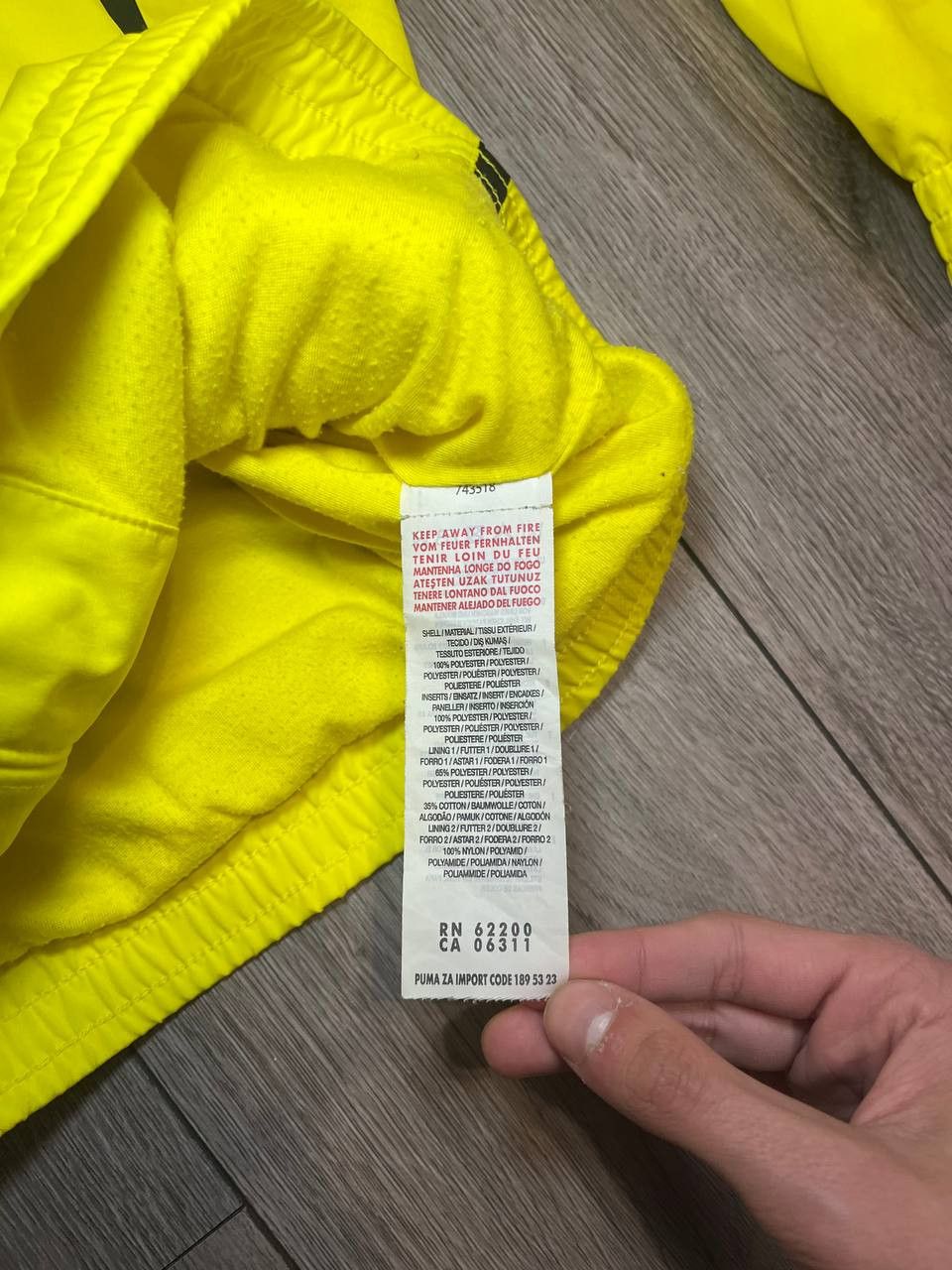 Puma Vintage Puma Borussia Dortmund BVB 2013 Track Jacket Soccer Size US L / EU 52-54 / 3 - 10 Thumbnail