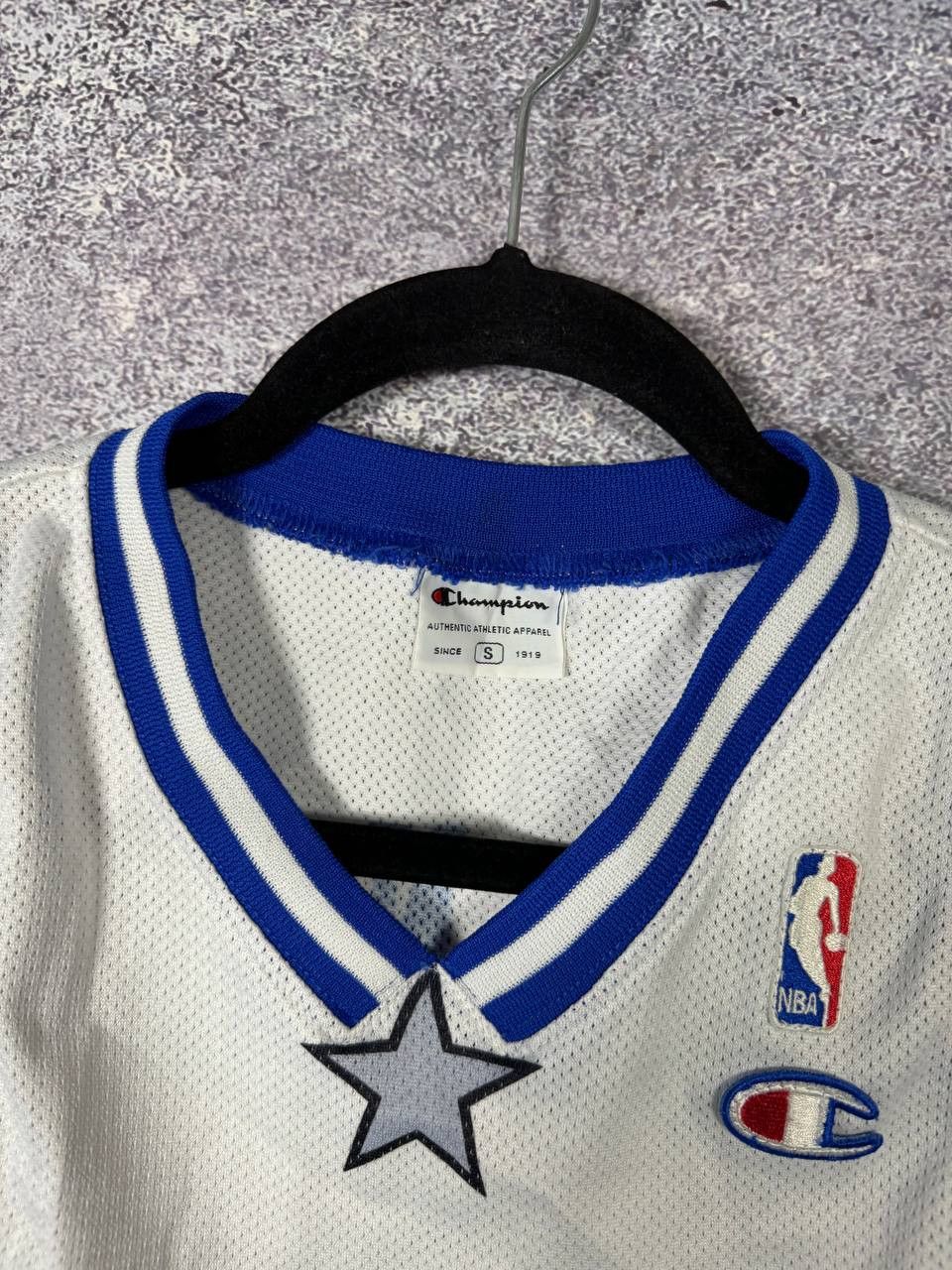 Champion × NBA × Vintage FRANCIS 90's NBA MAGIC #3 Champion Jersey Blokcore Small Size US S / EU 44-46 / 1 - 7 Thumbnail
