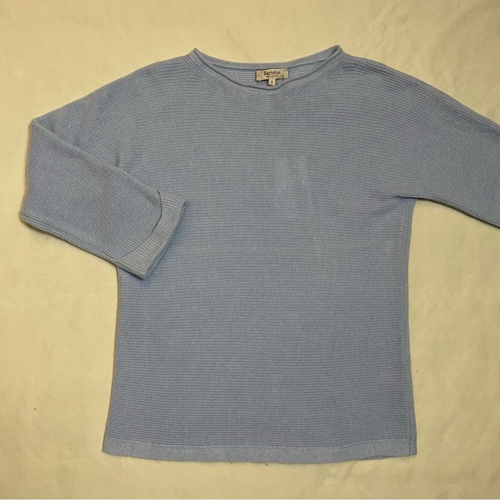 Other NWT New Bartolini Wool Cashmere Silk 3/4 Sleeve Sweater Siz Size S / US 4 / IT 40 - 5 Thumbnail