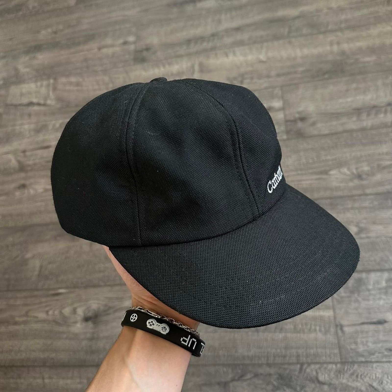 Carhartt × Vintage Vintage 90s Carhartt Ear Flap Winter Hunt Baseball Hat Cap Size ONE SIZE - 2 Thumbnail