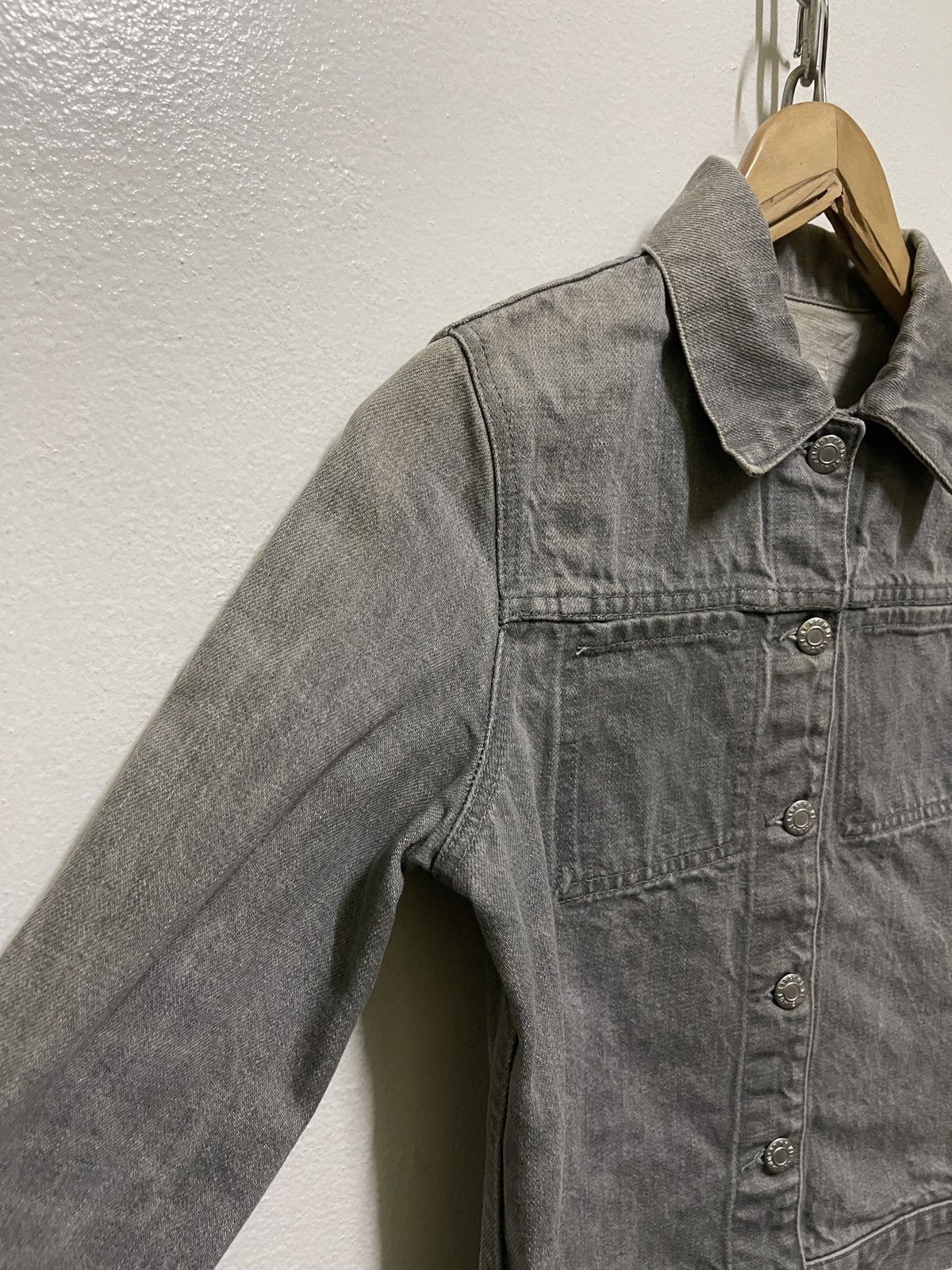 Helmut Lang Classic Denim Slim 2 Pocket Turn Up SS2004 Size US XXS / EU 40 - 2 Thumbnail