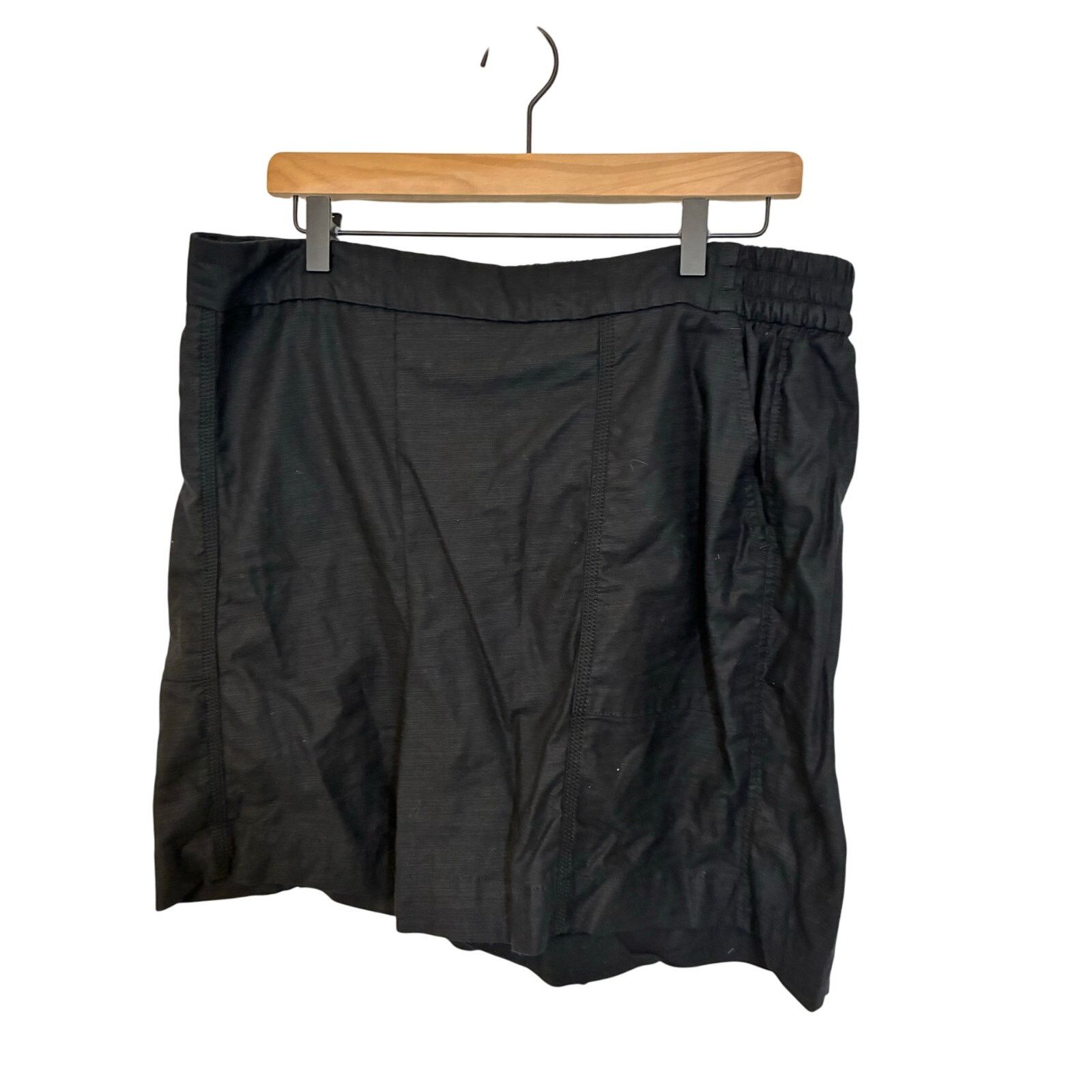 Other Lane Bryant Cotton Black Minimal Preppy Shorts 14/16 Size 38" / US 16 / IT 52 - 1 Thumbnail