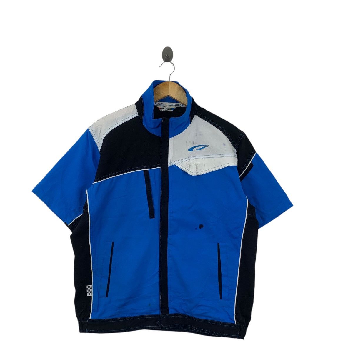 Vintage Vintage CALSONIC KANSEI RACING Engineer Uniform Jacket Size US XXL / EU 58 / 5 - 4 Thumbnail
