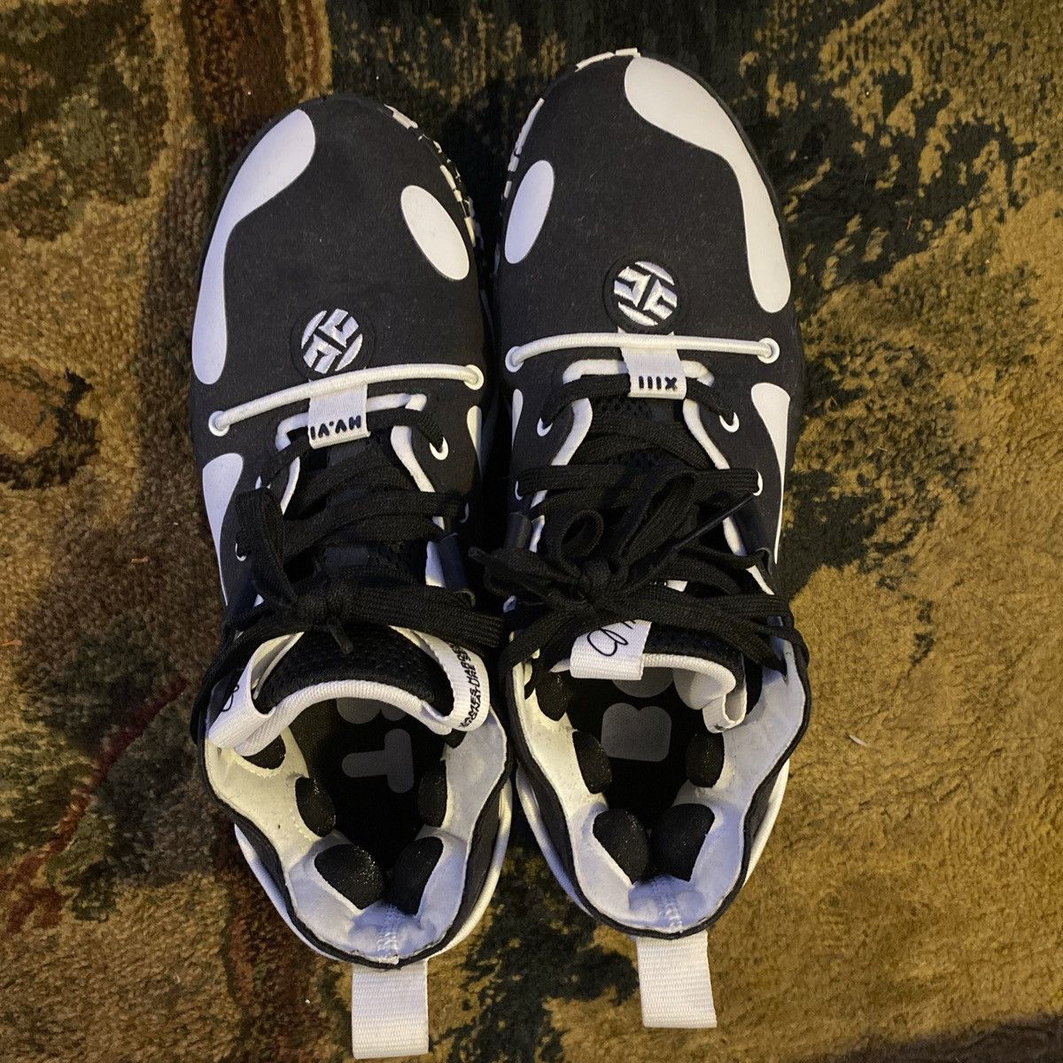 Adidas Size 8 - adidas Harden Vol. 6 Black White Size US 8 / EU 41 - 6 Thumbnail